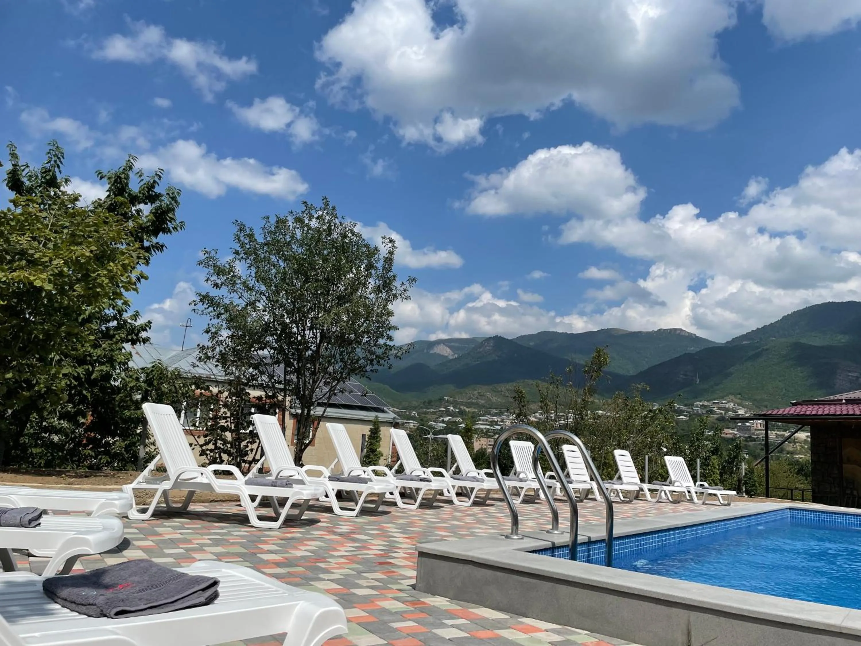 Pool view in Kamar Hotel Ijevan