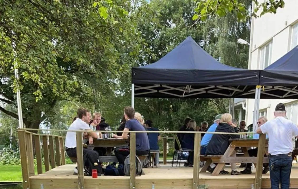 Patio in Apelkvistens Wärdshus & Logi