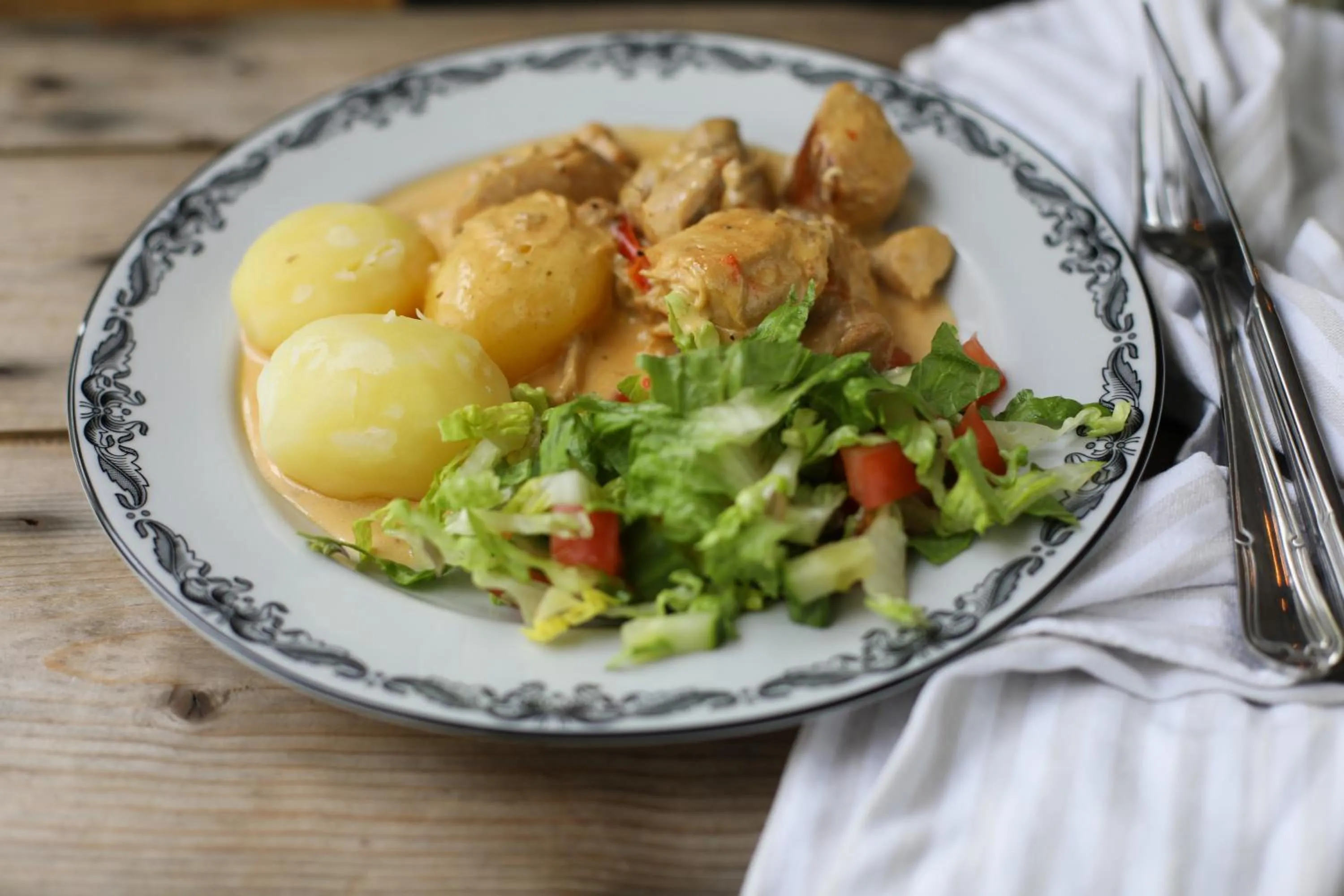 Lunch in Apelkvistens Wärdshus & Logi