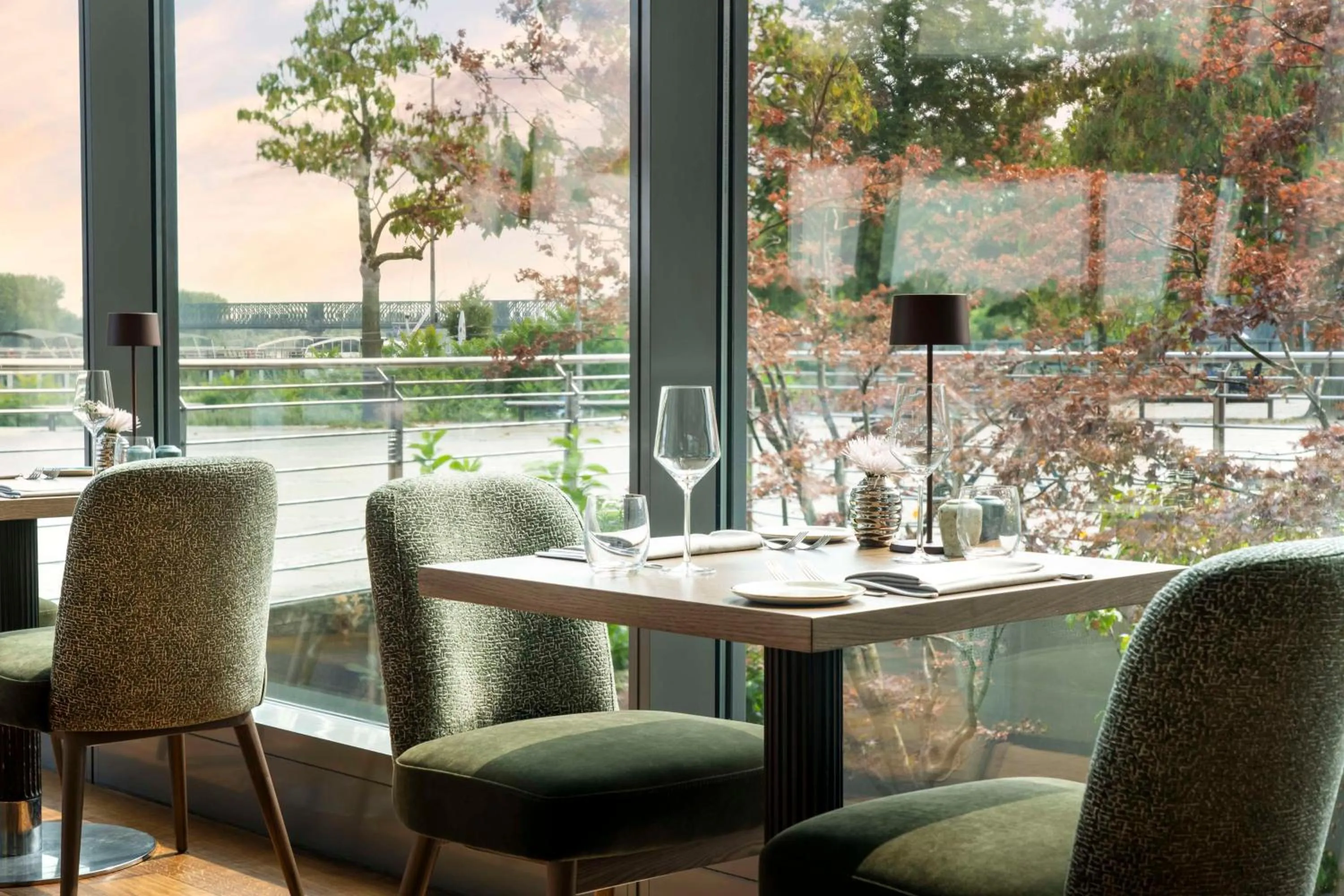 Restaurant/places to eat in Hyatt Regency Mainz