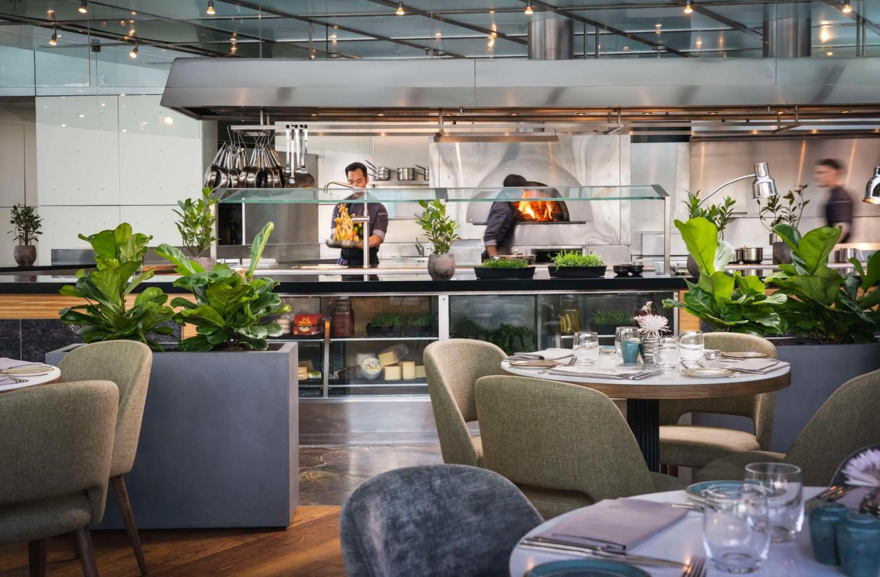 Restaurant/places to eat in Hyatt Regency Mainz