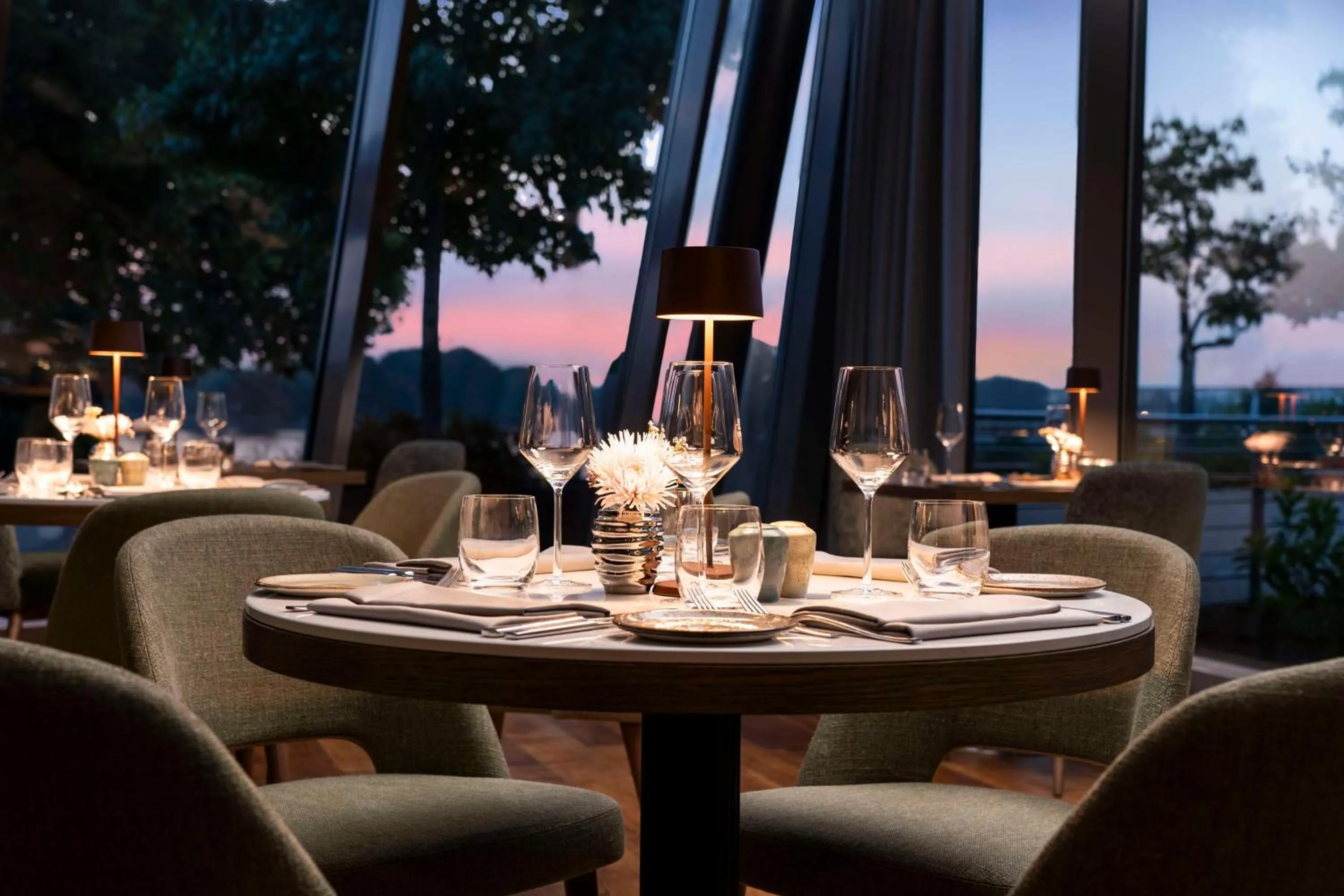 Restaurant/places to eat in Hyatt Regency Mainz