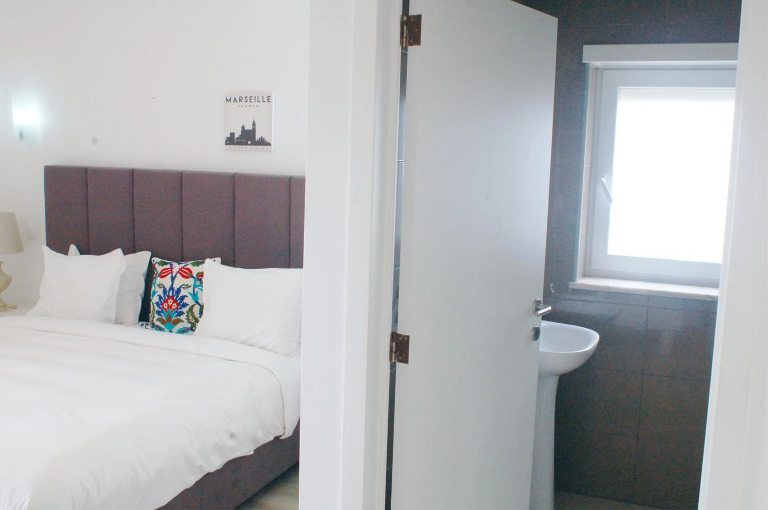 Bed in Hotel Baleal Spot