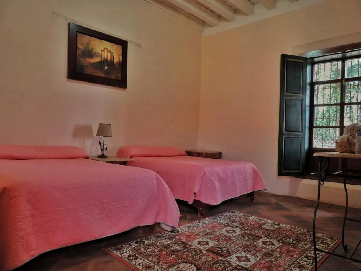 Bed in Antigua Hacienda Metepec