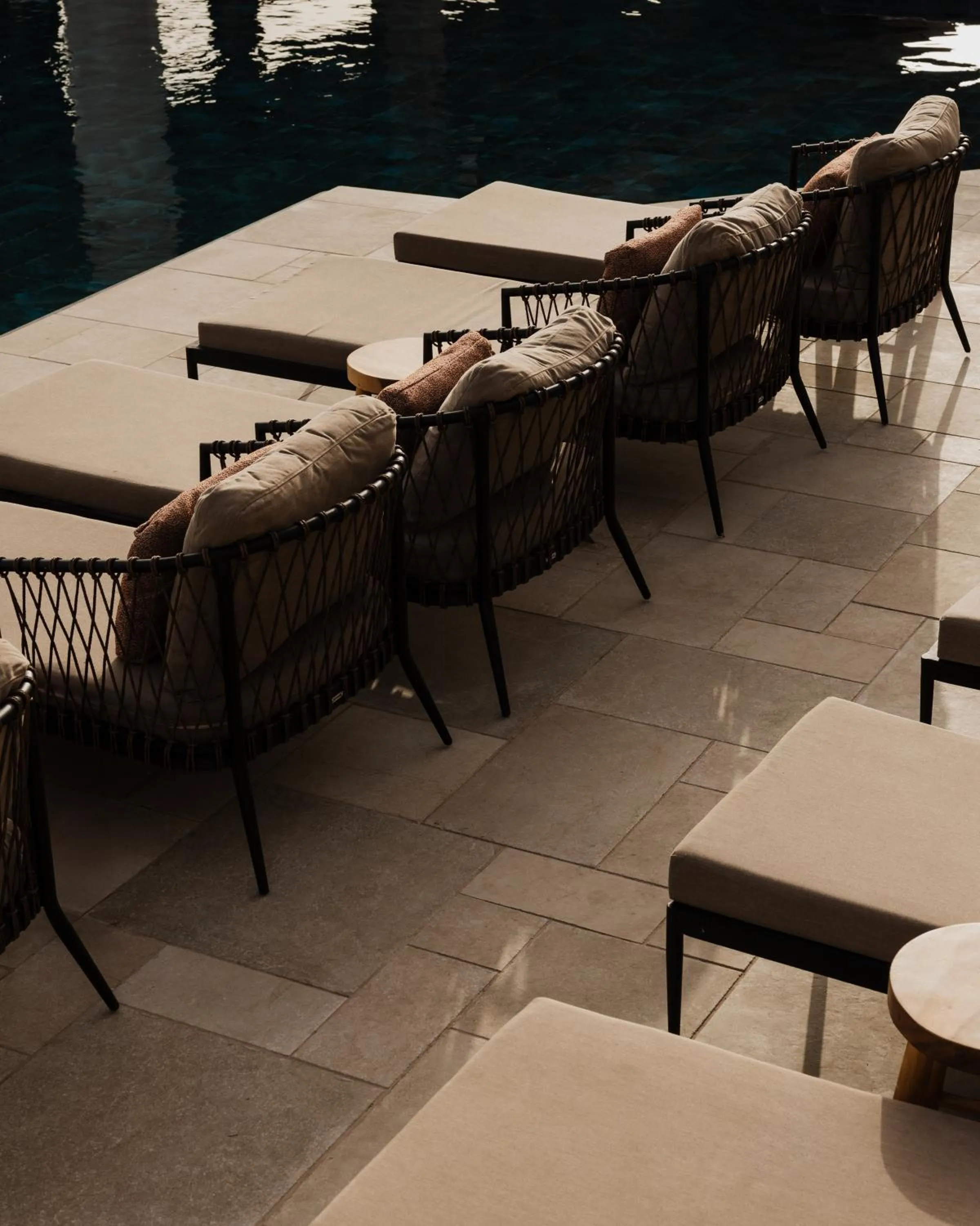 Swimming pool in Momi Slow Living Hotel