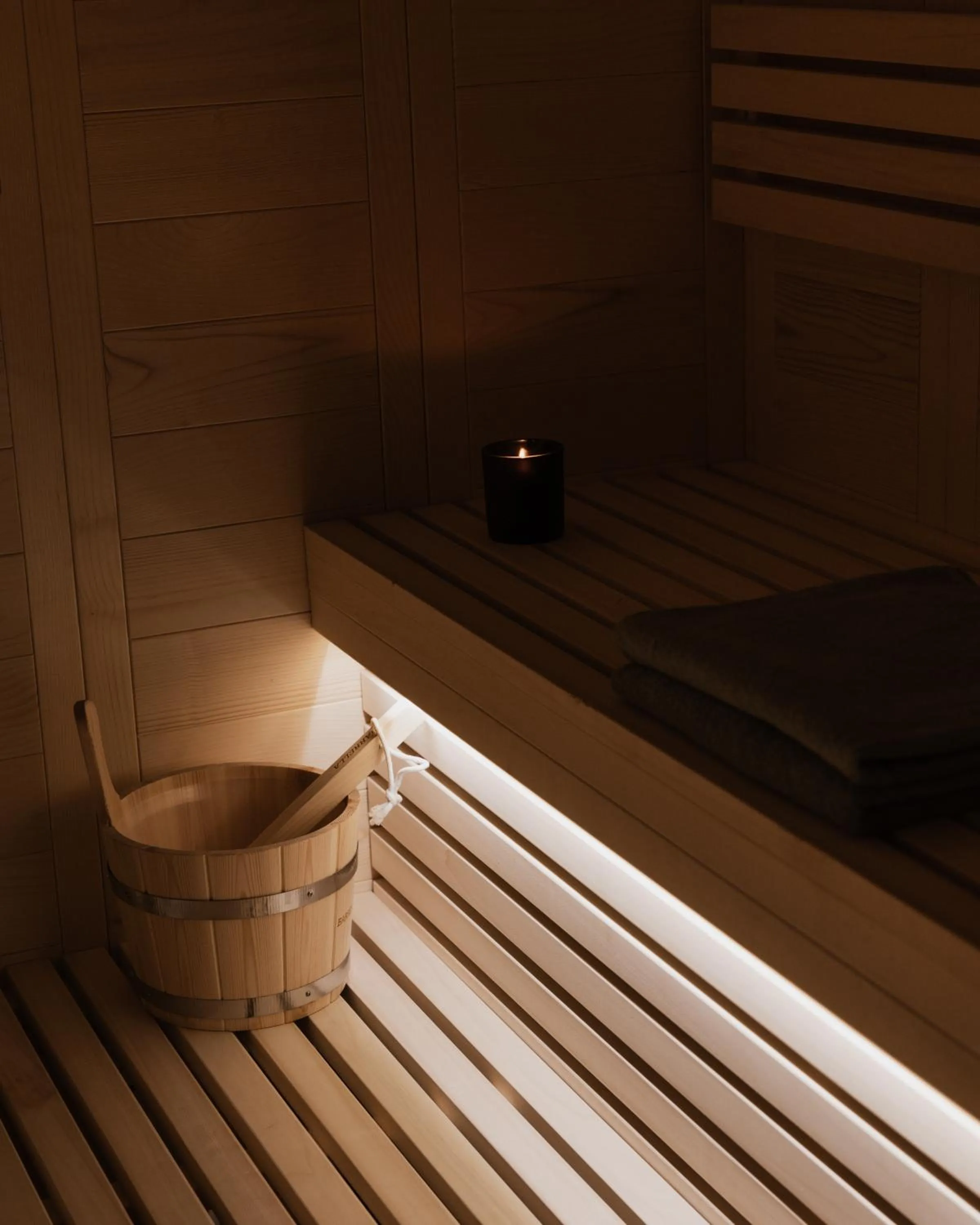 Sauna in Momi Slow Living Hotel