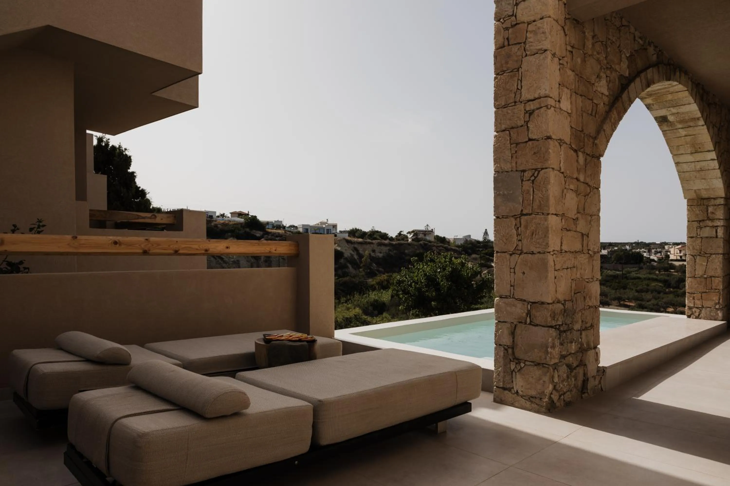 Swimming pool in Momi Slow Living Hotel