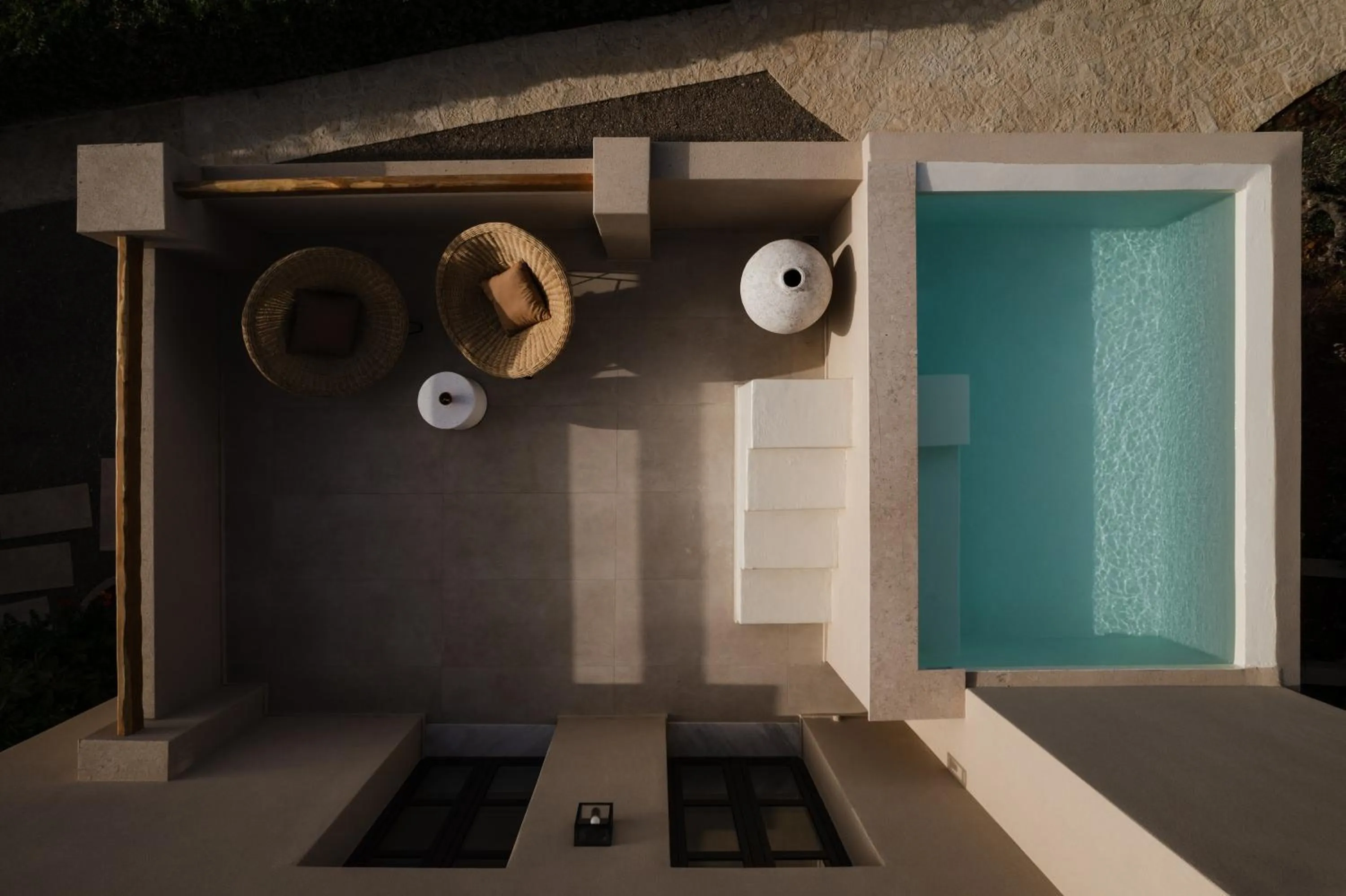 Swimming pool in Momi Slow Living Hotel