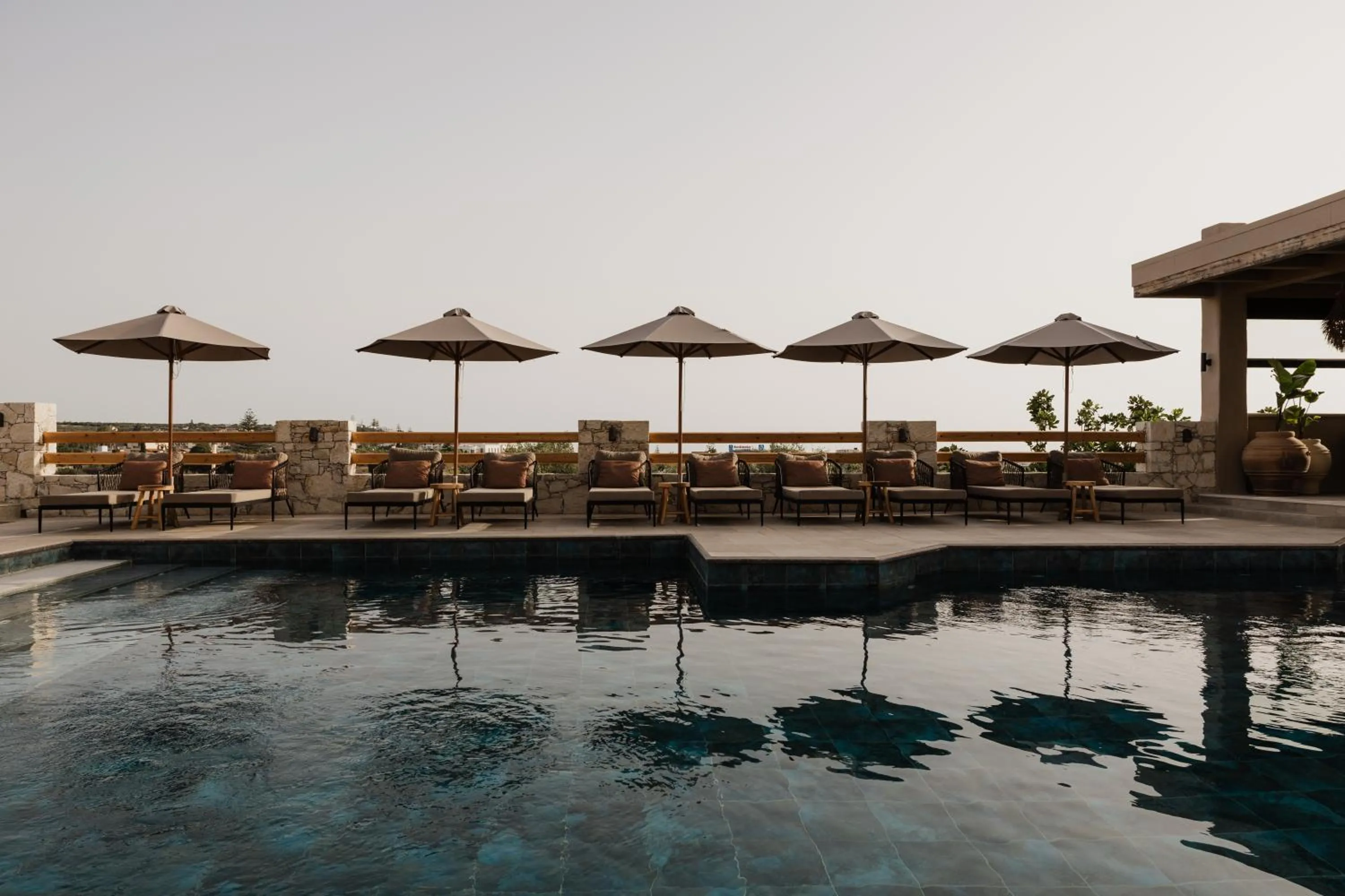 Swimming pool in Momi Slow Living Hotel