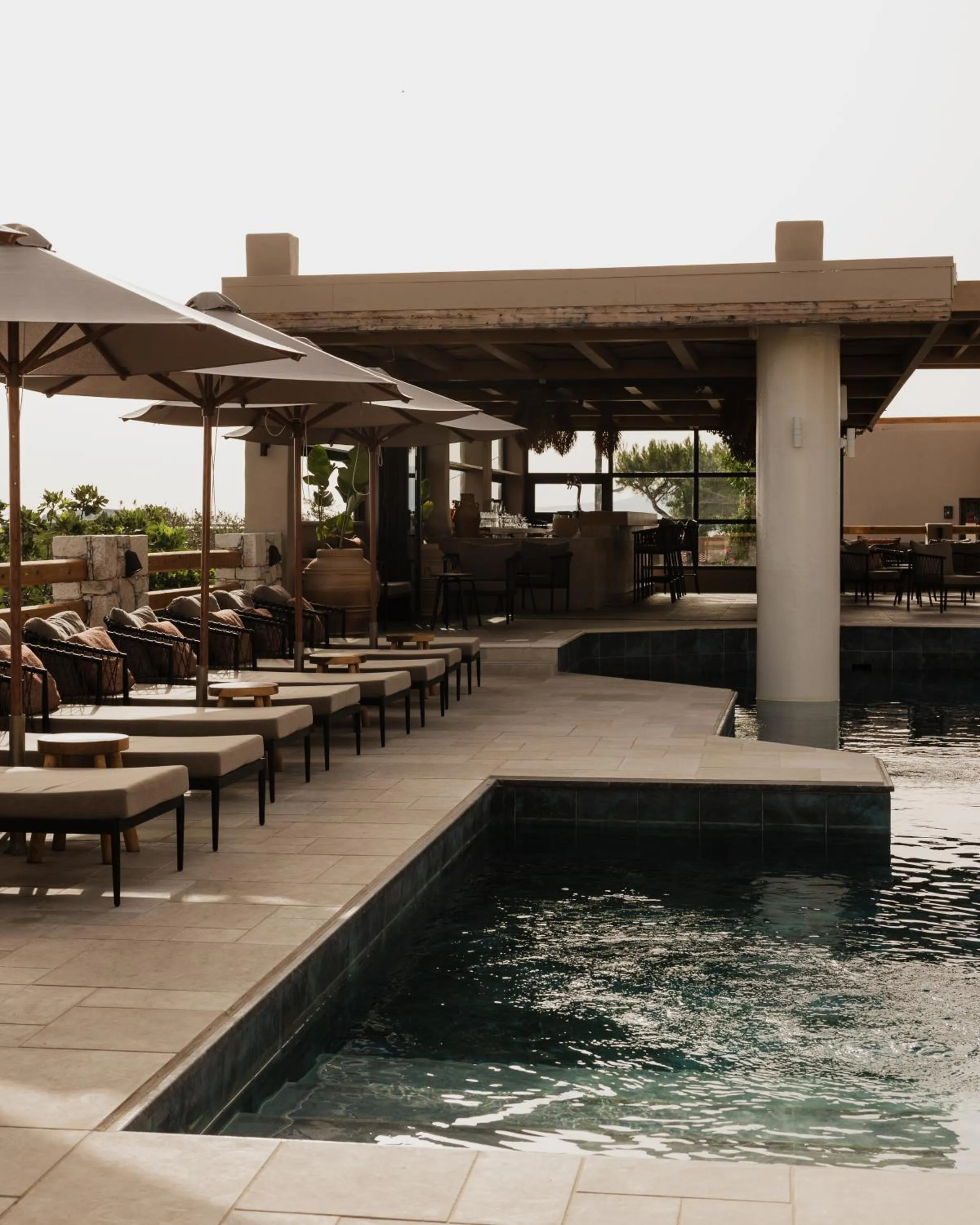 Swimming pool in Momi Slow Living Hotel