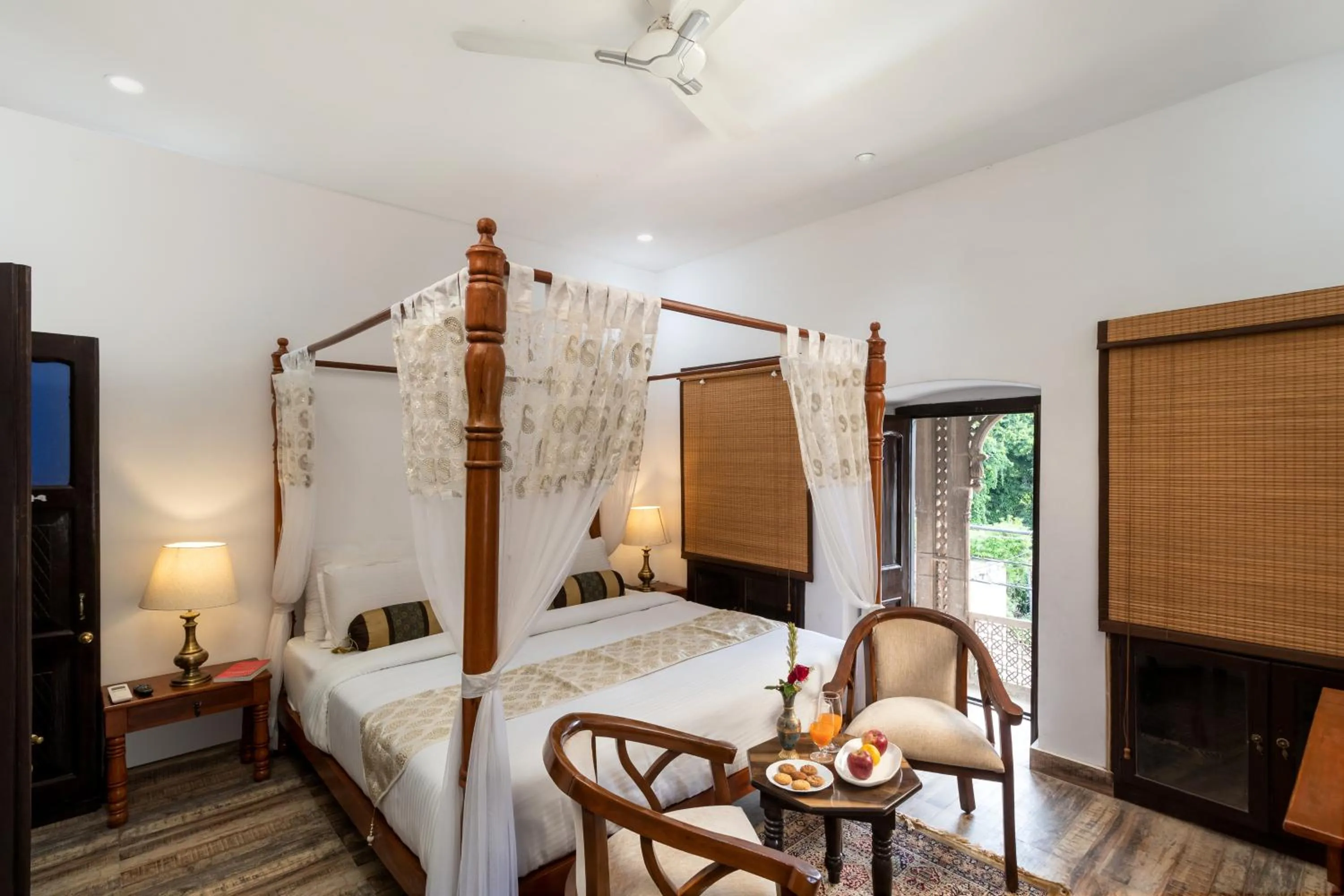 Photo of the whole room, Bed in WelcomHeritage Badi Kothi