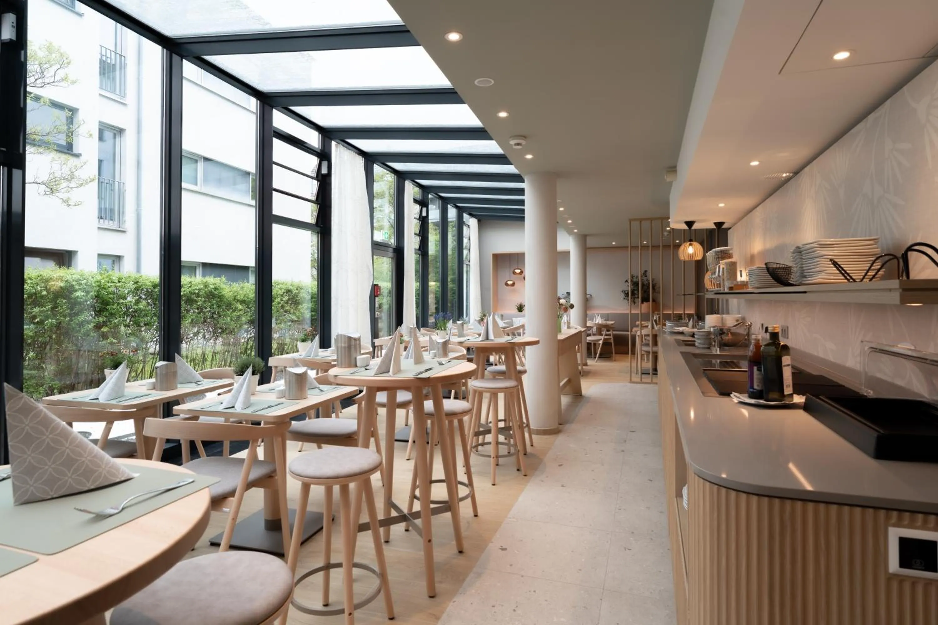 Breakfast in Designhotel am Stadtgarten