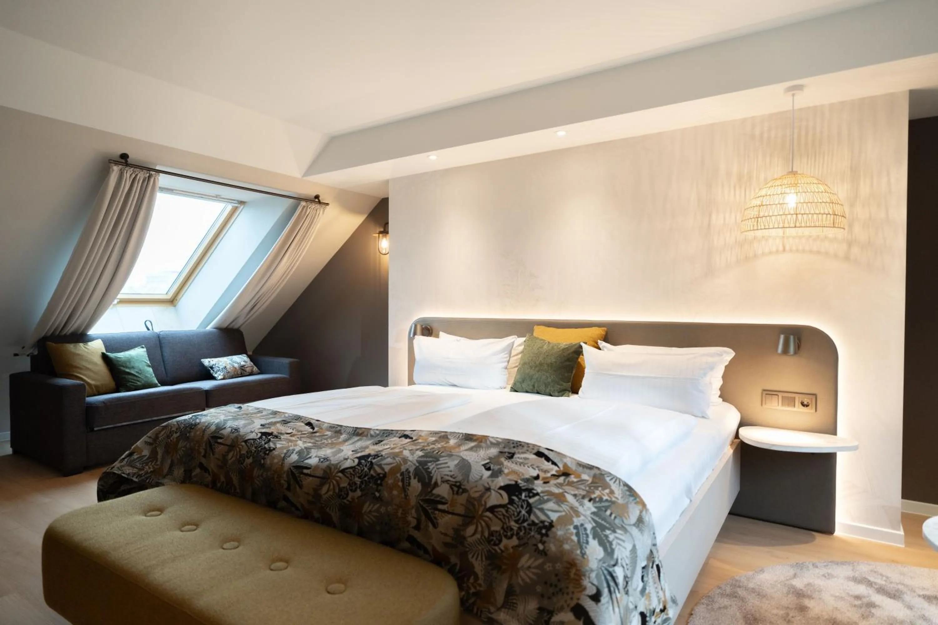 Bed in Designhotel am Stadtgarten