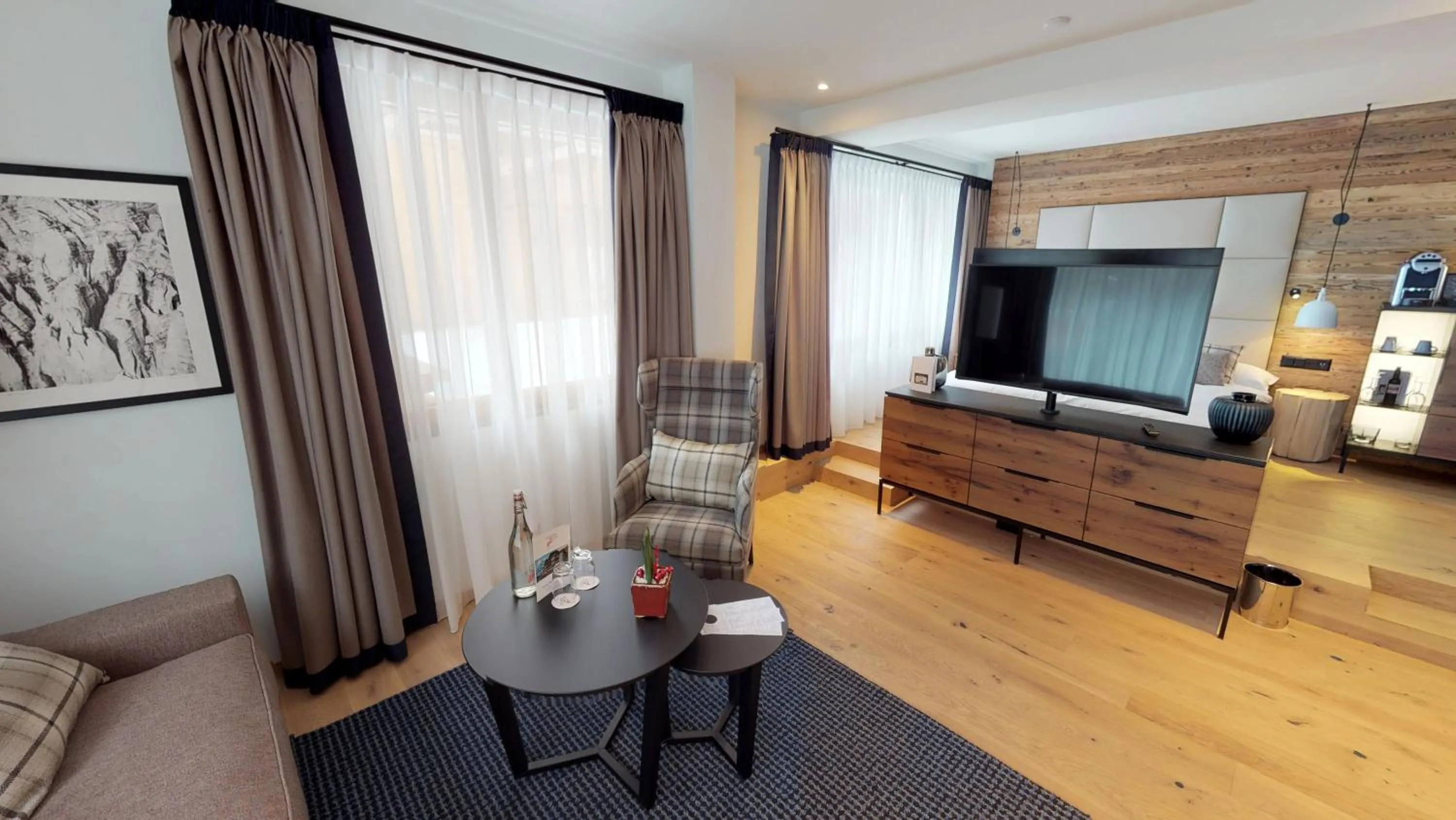 Living room in Walliserhof Grand-Hotel & Spa Relais & Châteaux