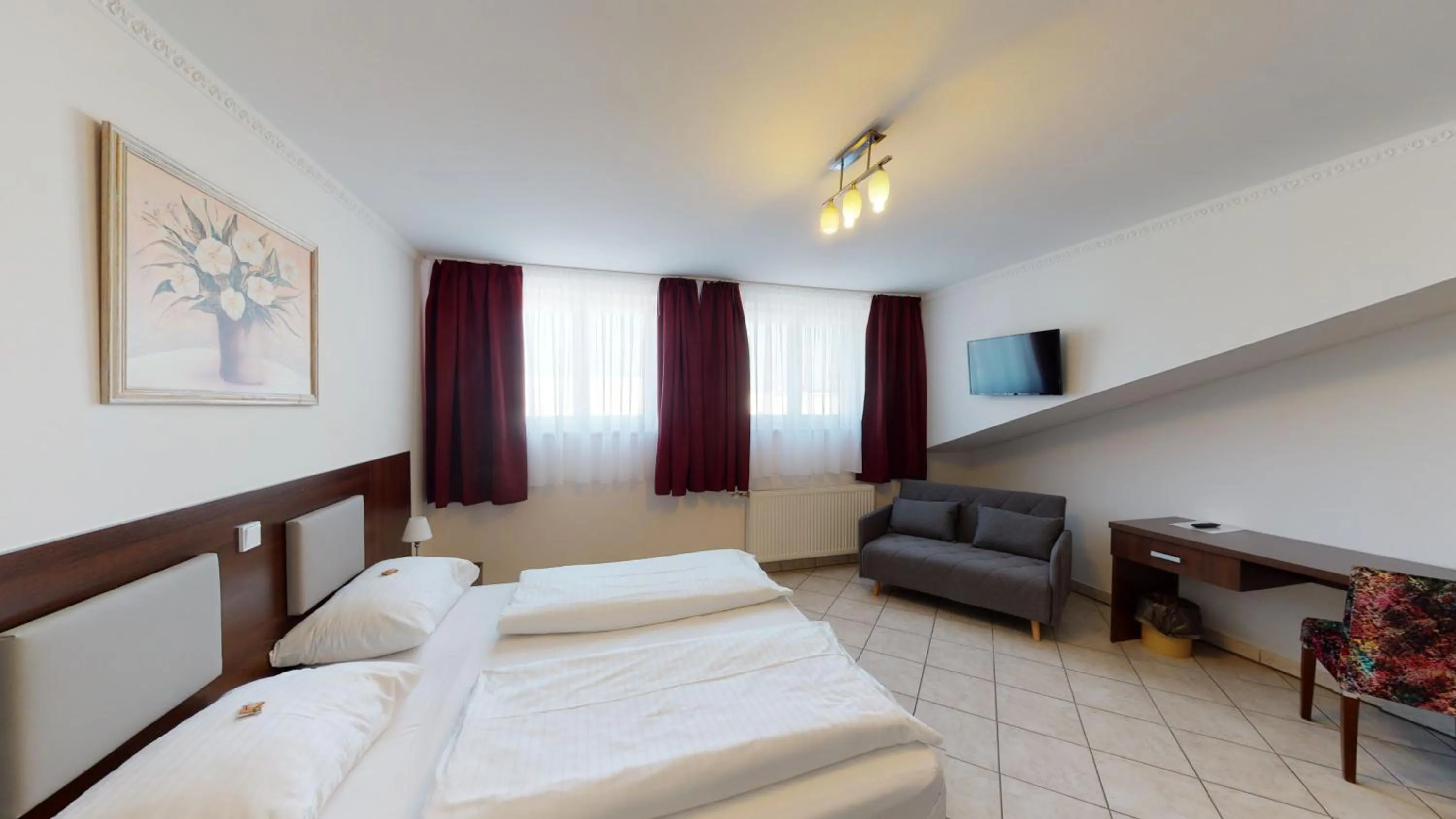 Bedroom, Bed in Hotel San Marco