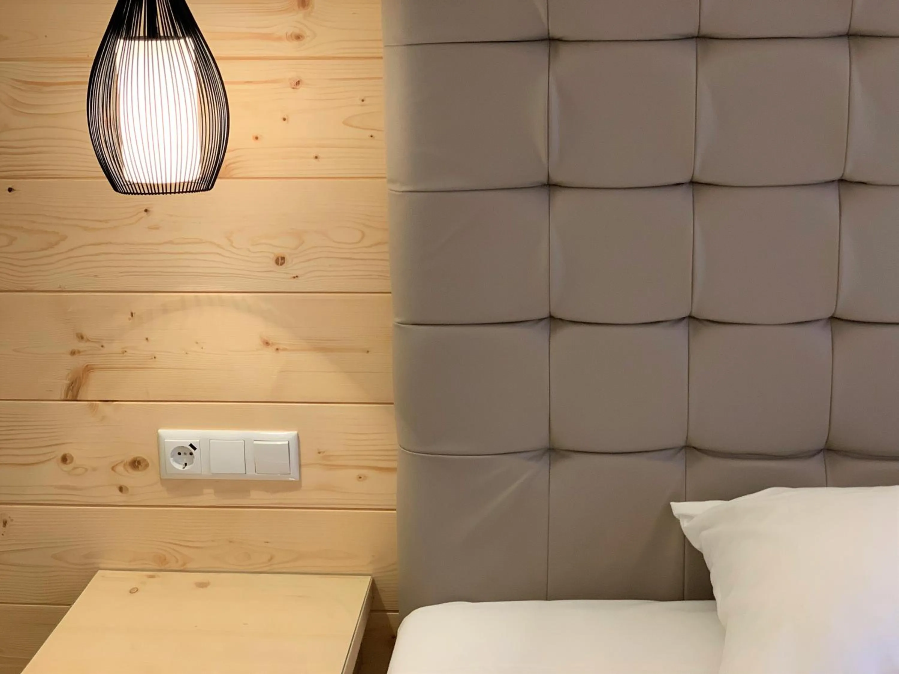 Bed in Hotel San Marco