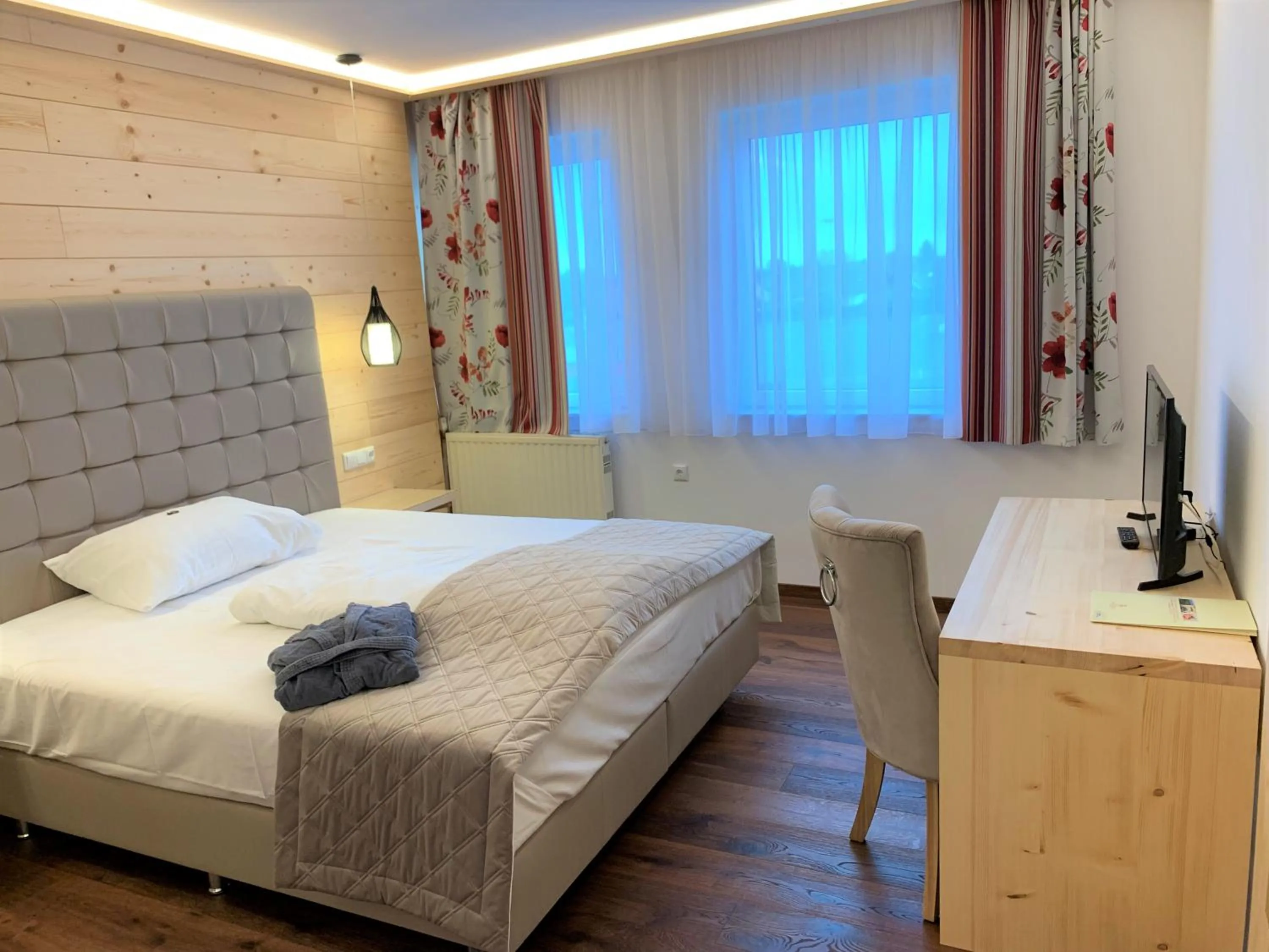 Bed in Hotel San Marco