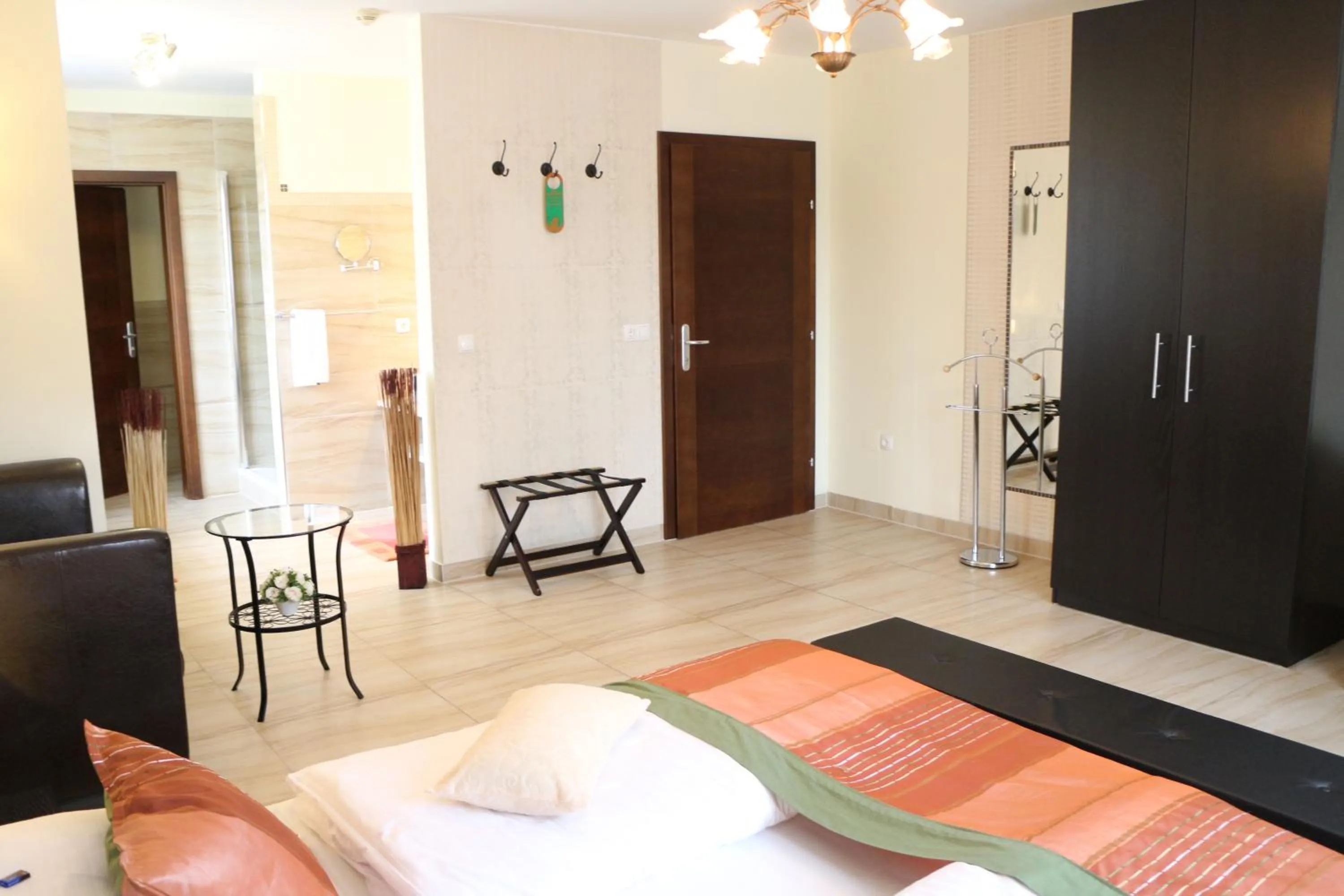 Decorative detail, Bed in Hotel San Marco