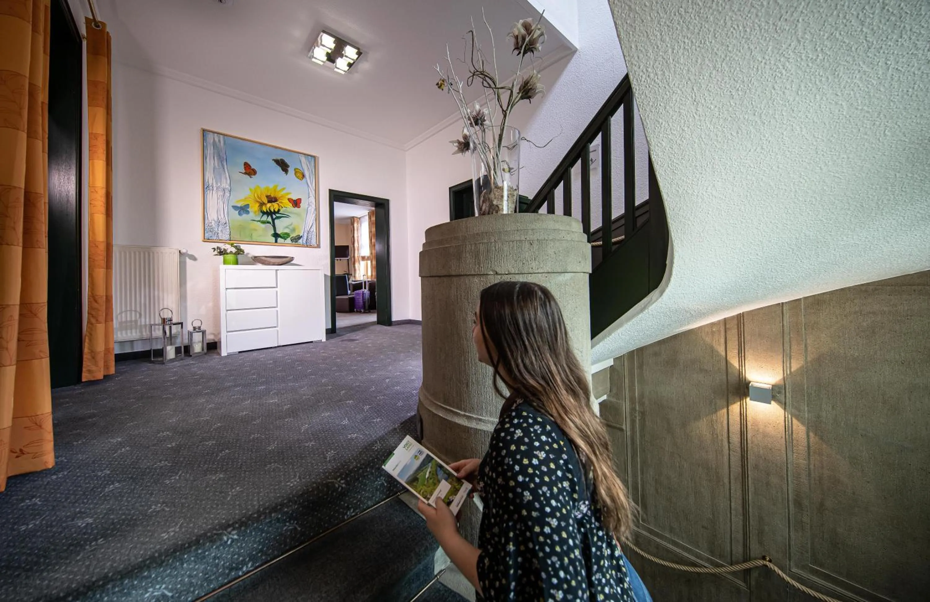 Lobby or reception in Parkhotel Plauen