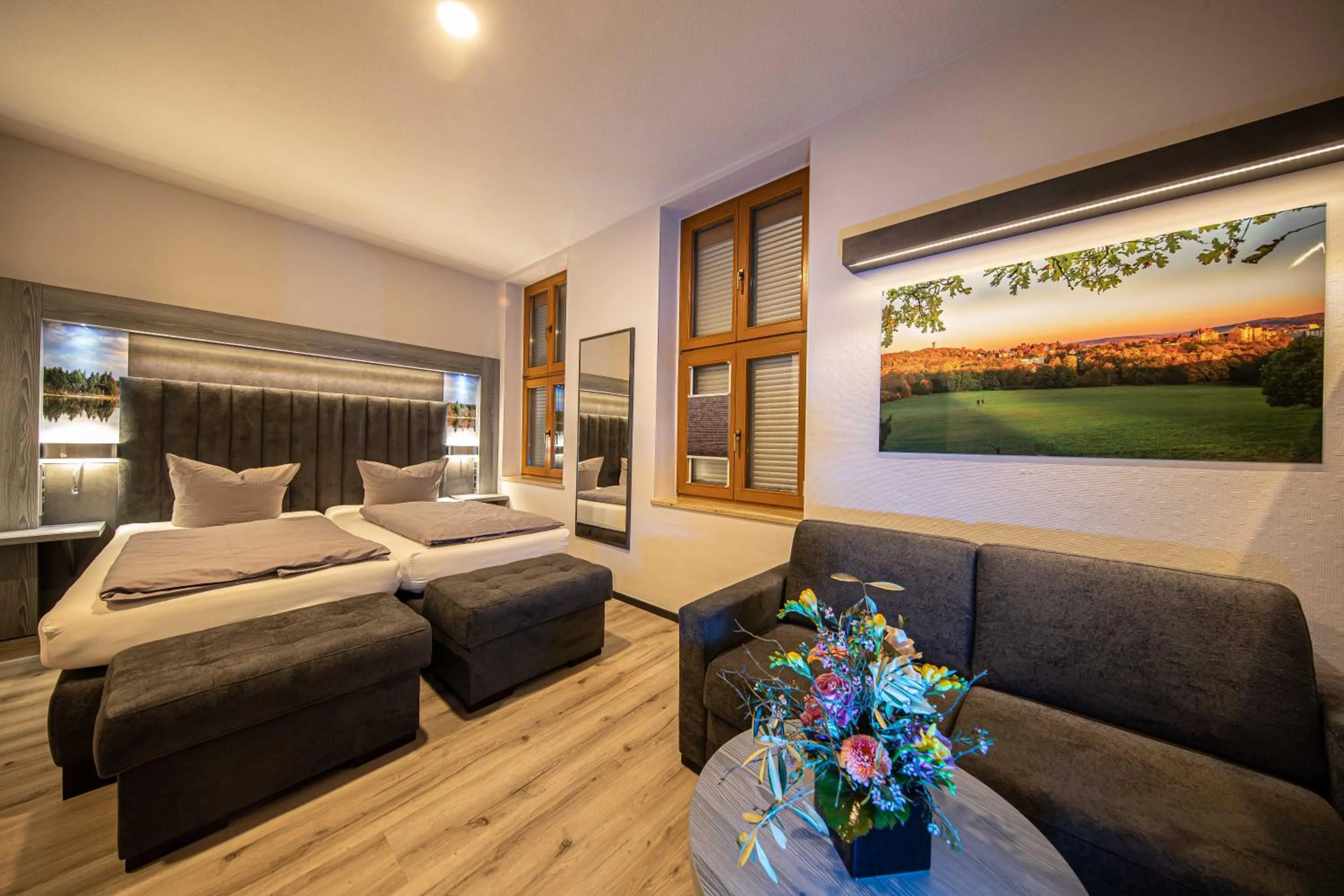 Photo of the whole room, Bed in Parkhotel Plauen