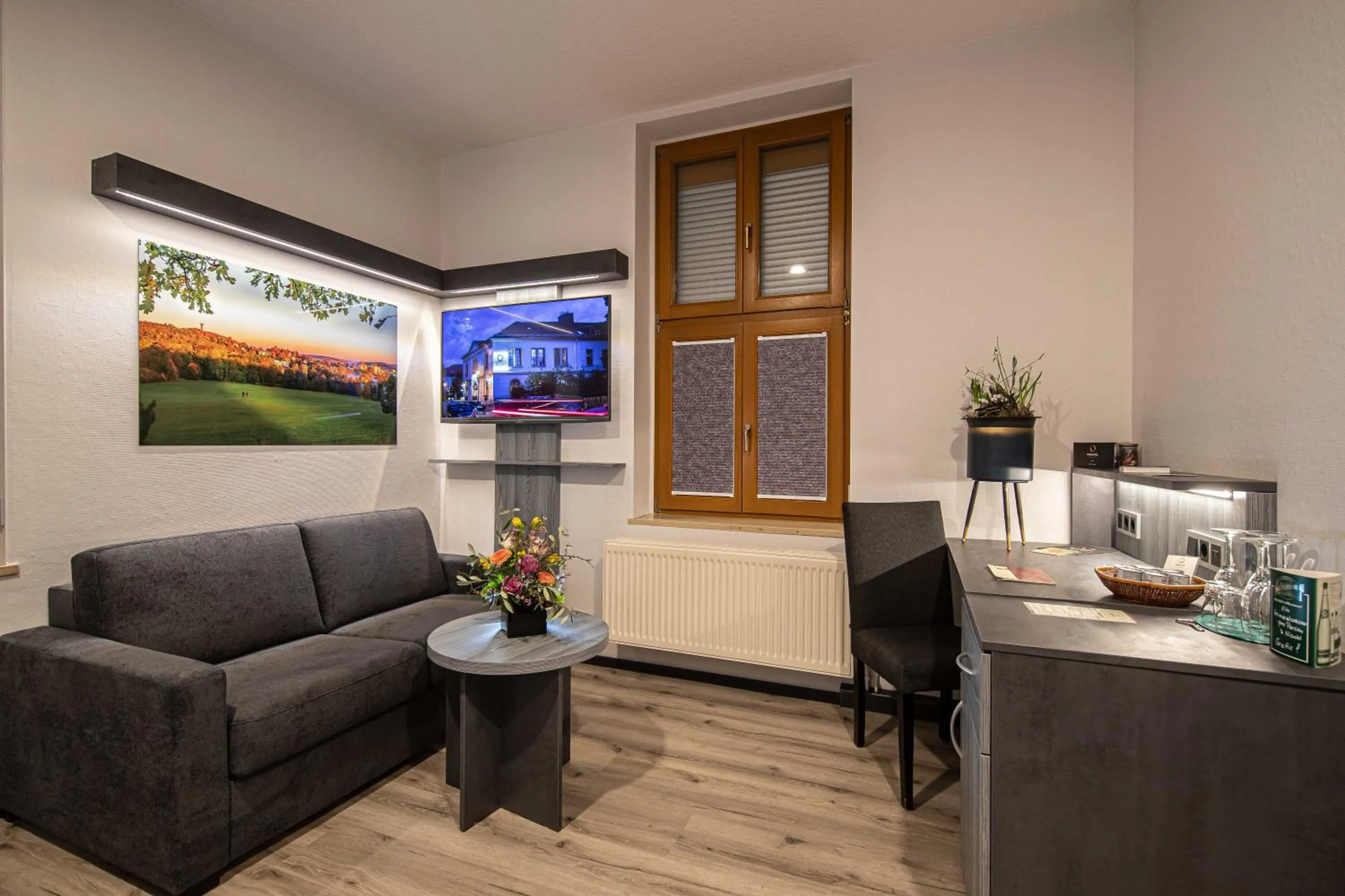 Living room in Parkhotel Plauen