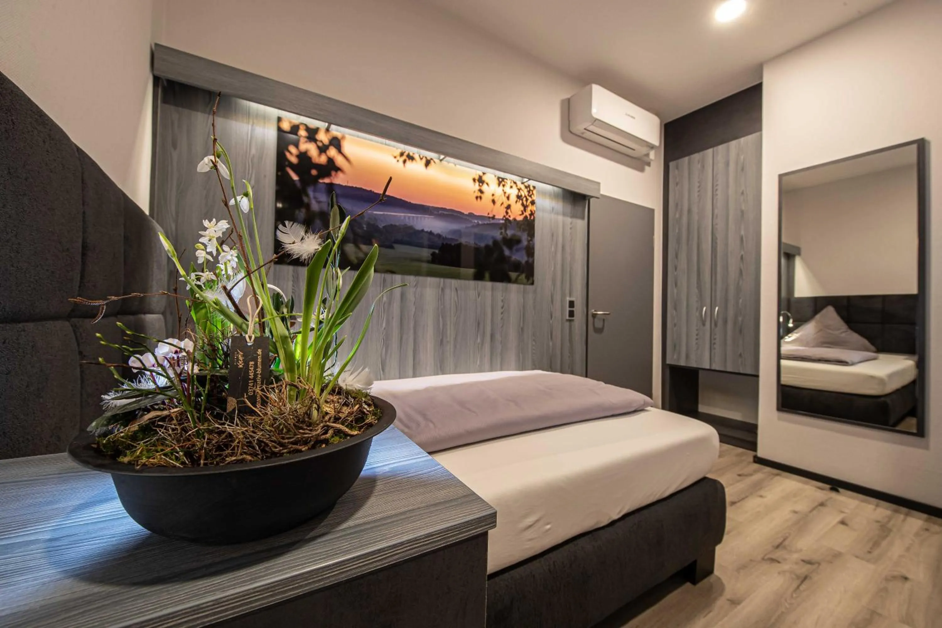 Bed in Parkhotel Plauen