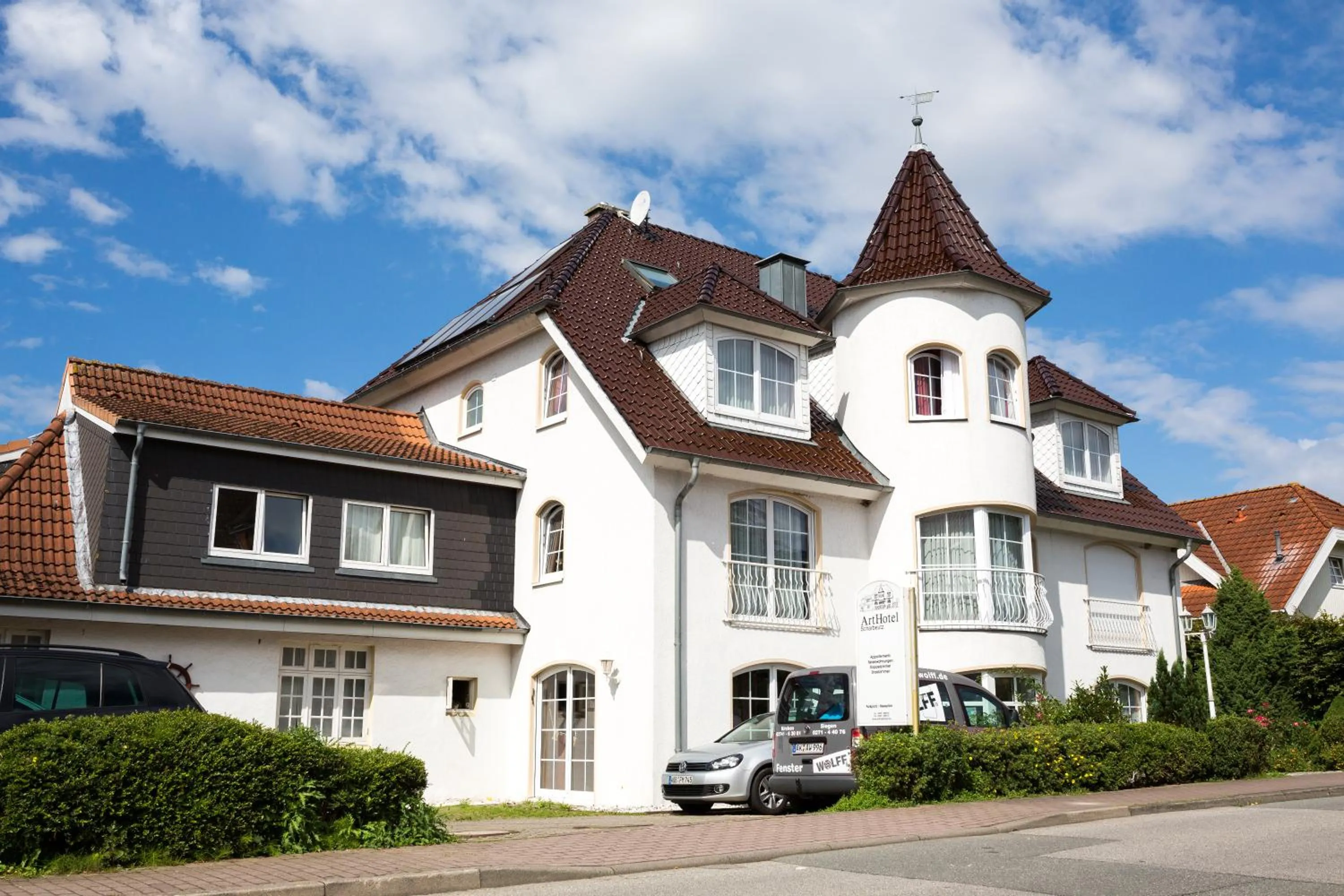 Facade/entrance in ArtHotel mare