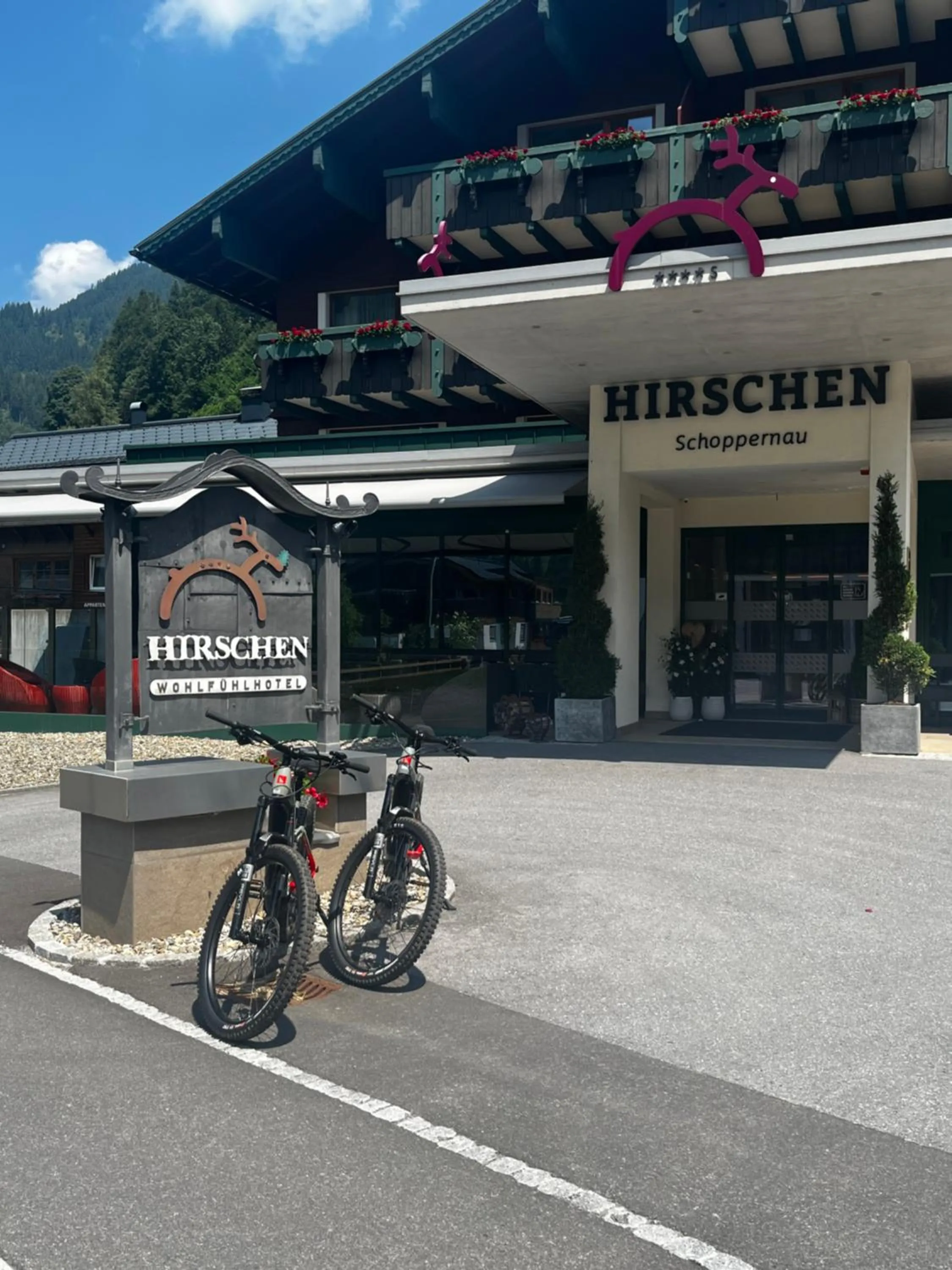 Property building in Hirschen Wohlfühlhotel Bregenzerwald