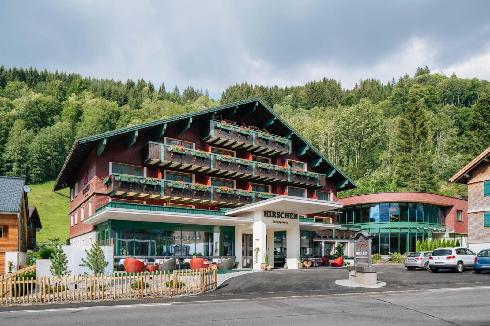 Facade/entrance in Hirschen Wohlfühlhotel Bregenzerwald