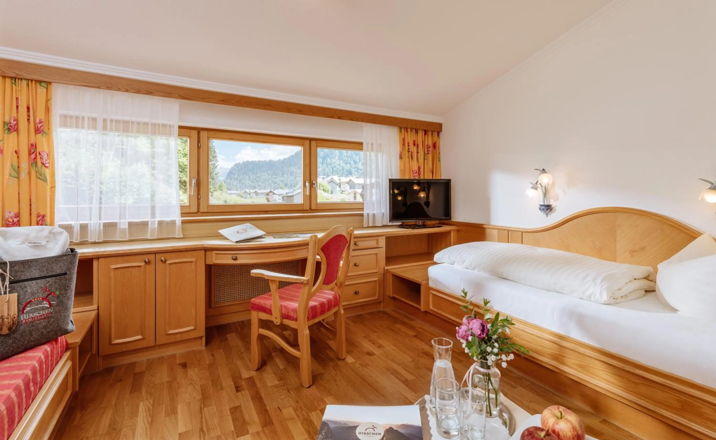 TV and multimedia, Bed in Hirschen Wohlfühlhotel Bregenzerwald