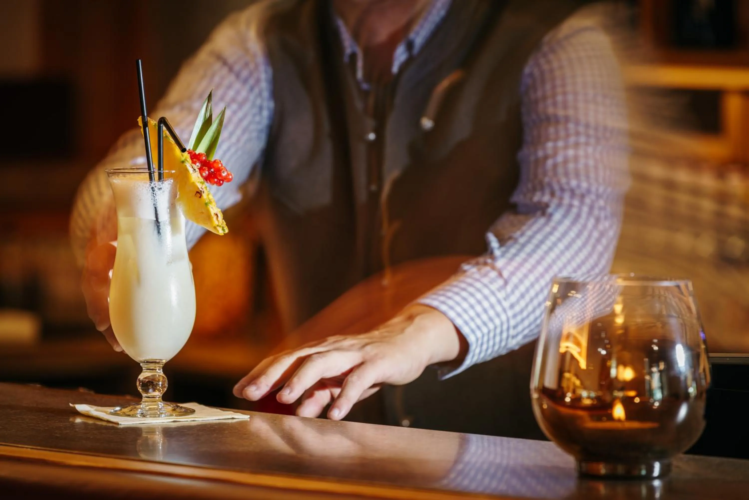 Lounge or bar in Hirschen Wohlfühlhotel Bregenzerwald