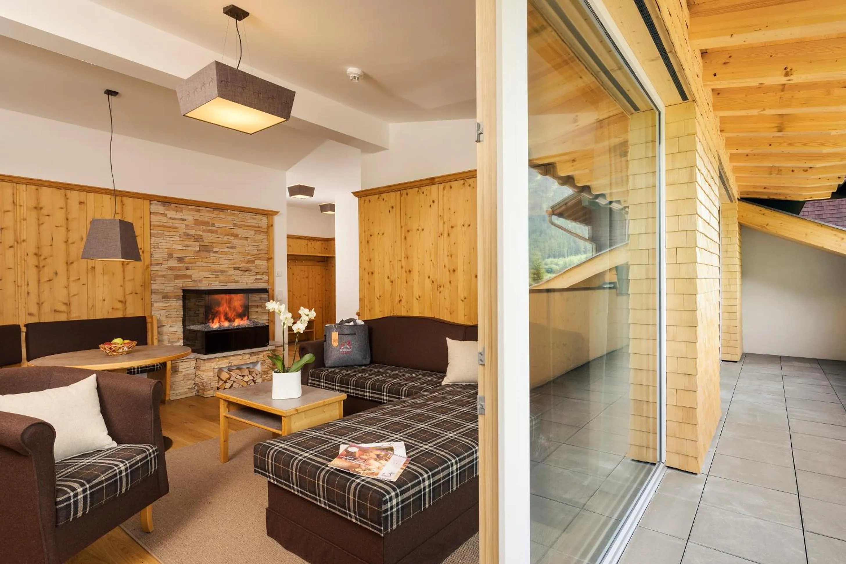 Balcony/Terrace in Hirschen Wohlfühlhotel Bregenzerwald