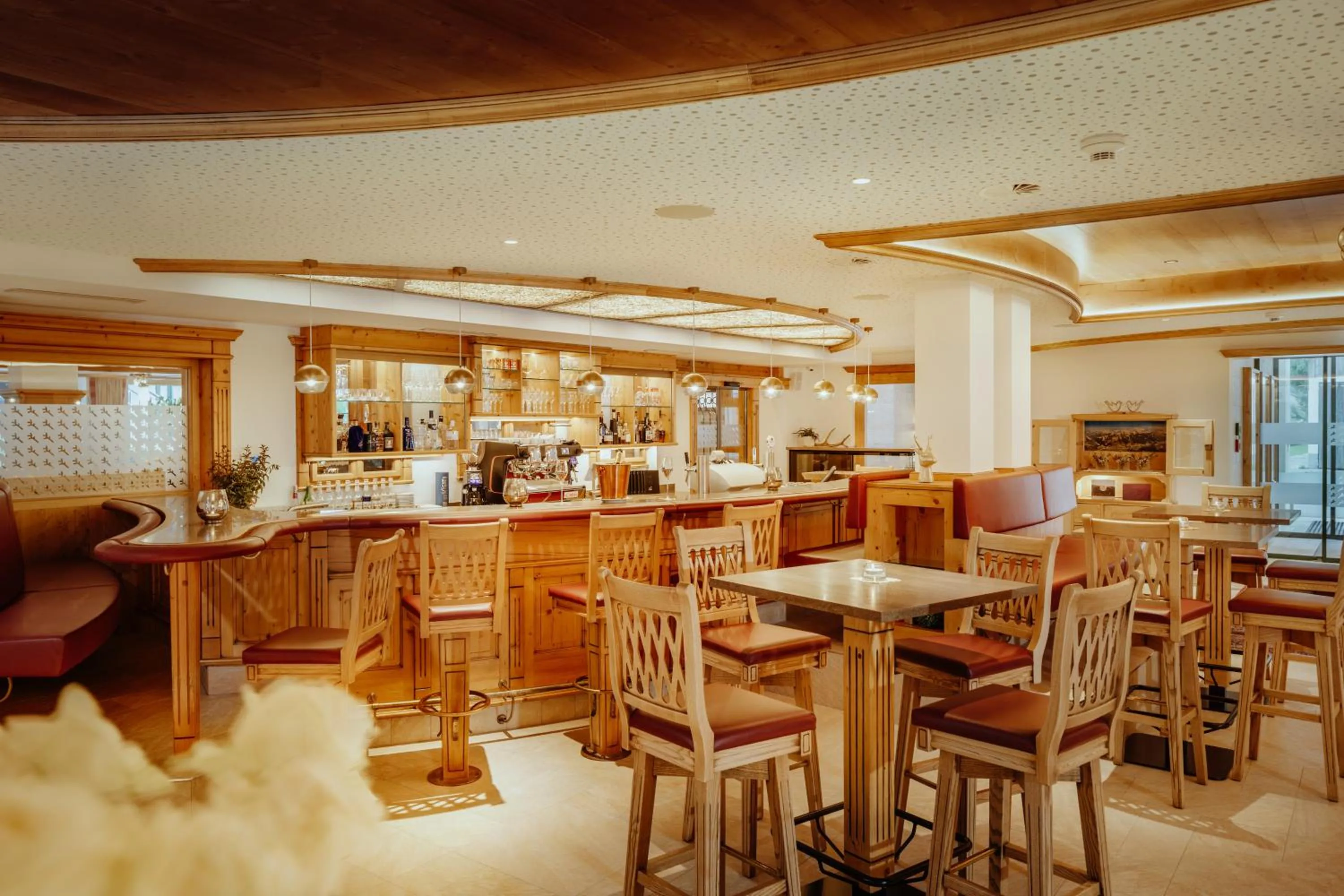 Lounge or bar in Hirschen Wohlfühlhotel Bregenzerwald