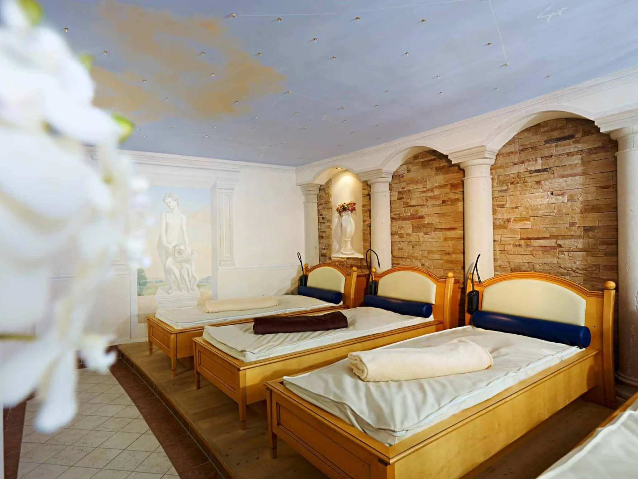 Spa and wellness centre/facilities, Bed in Hirschen Wohlfühlhotel Bregenzerwald