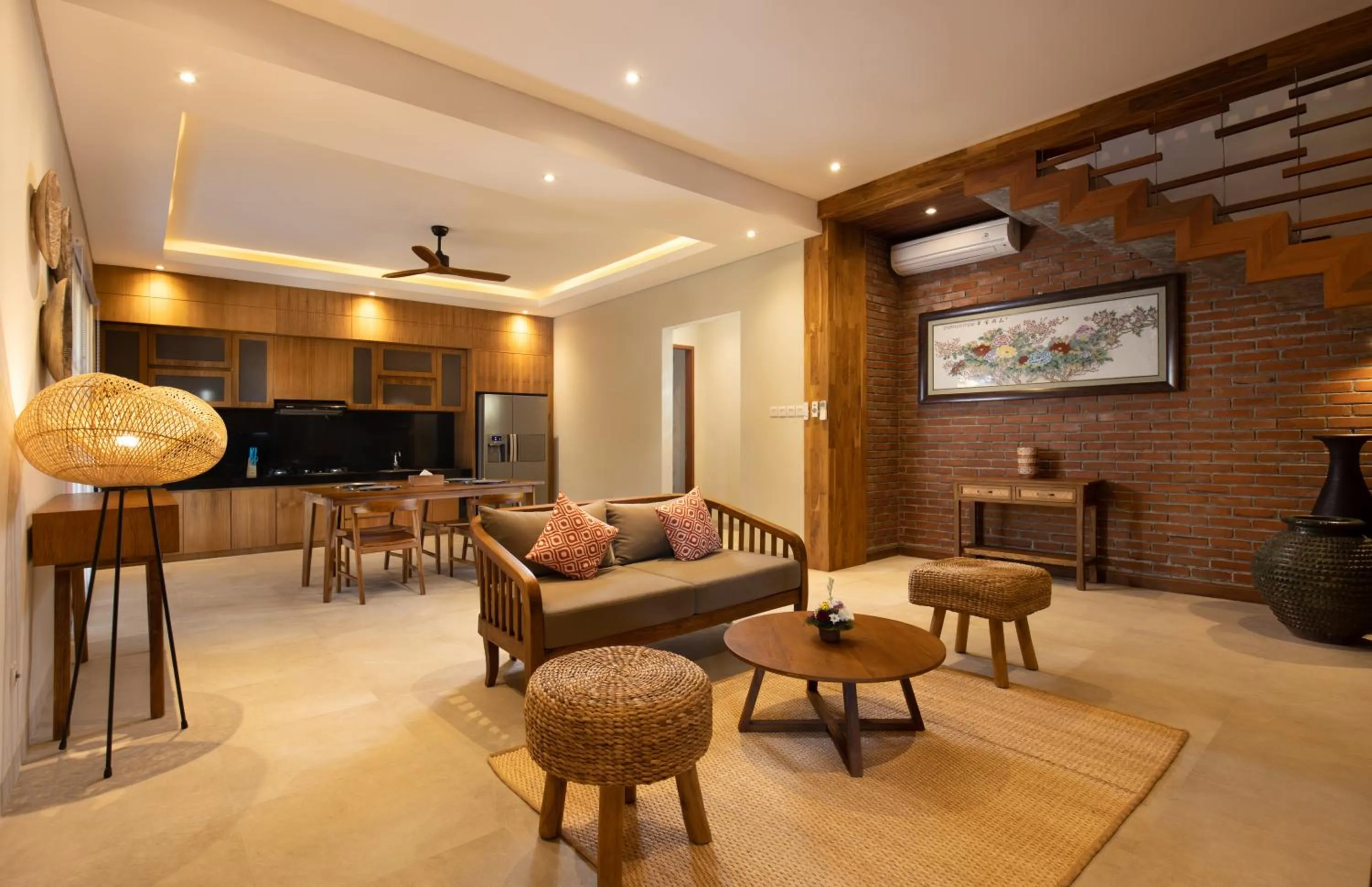 Living room in Kutus Kutus Estuary Saba Beach