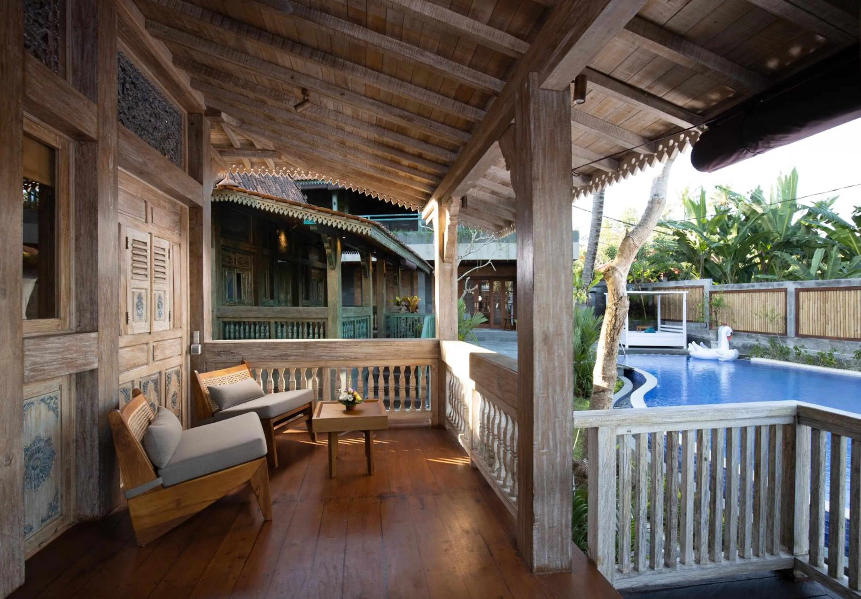 Balcony/Terrace in Kutus Kutus Estuary Saba Beach