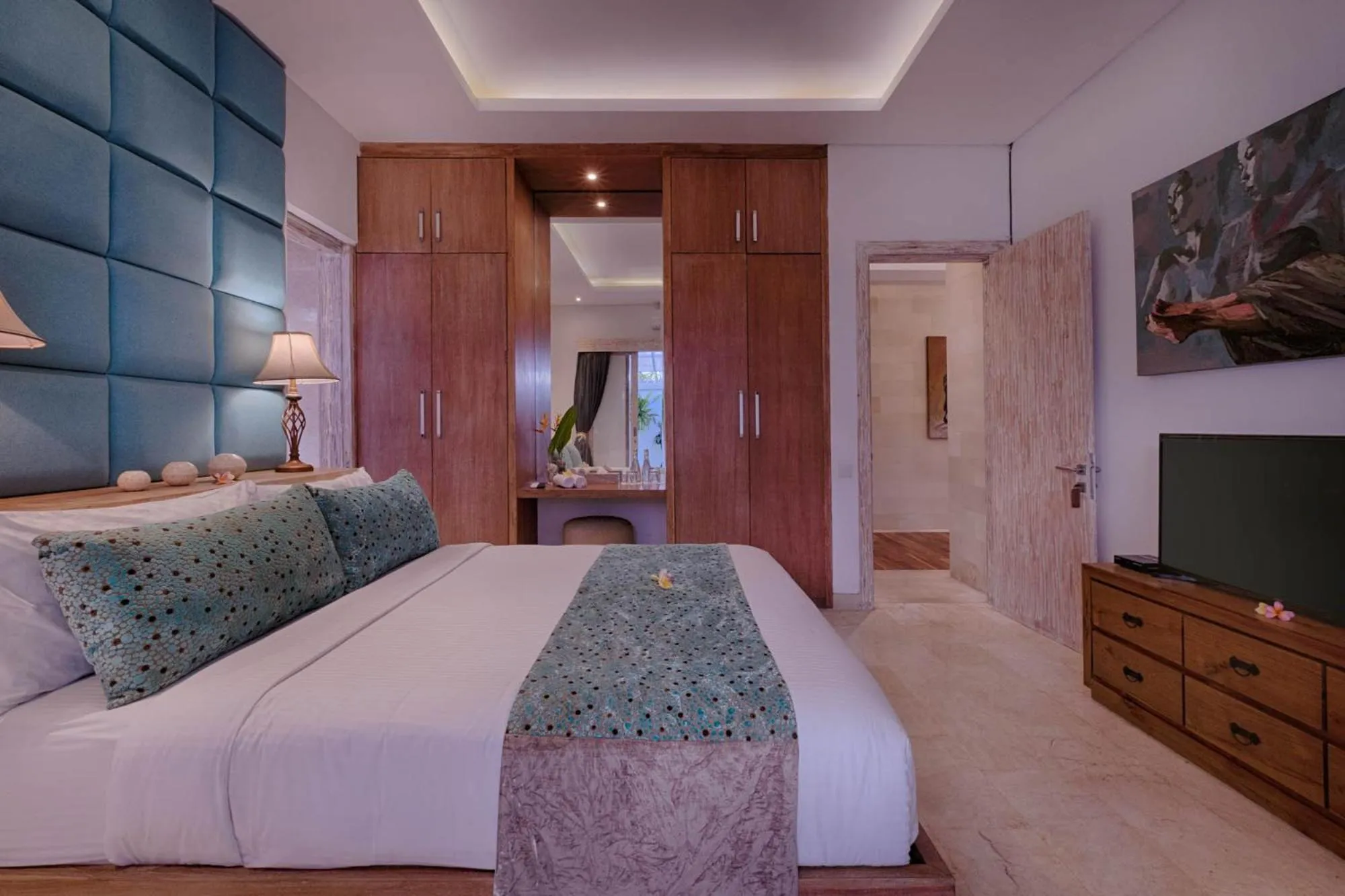 Bed in Kutus Kutus Estuary Saba Beach