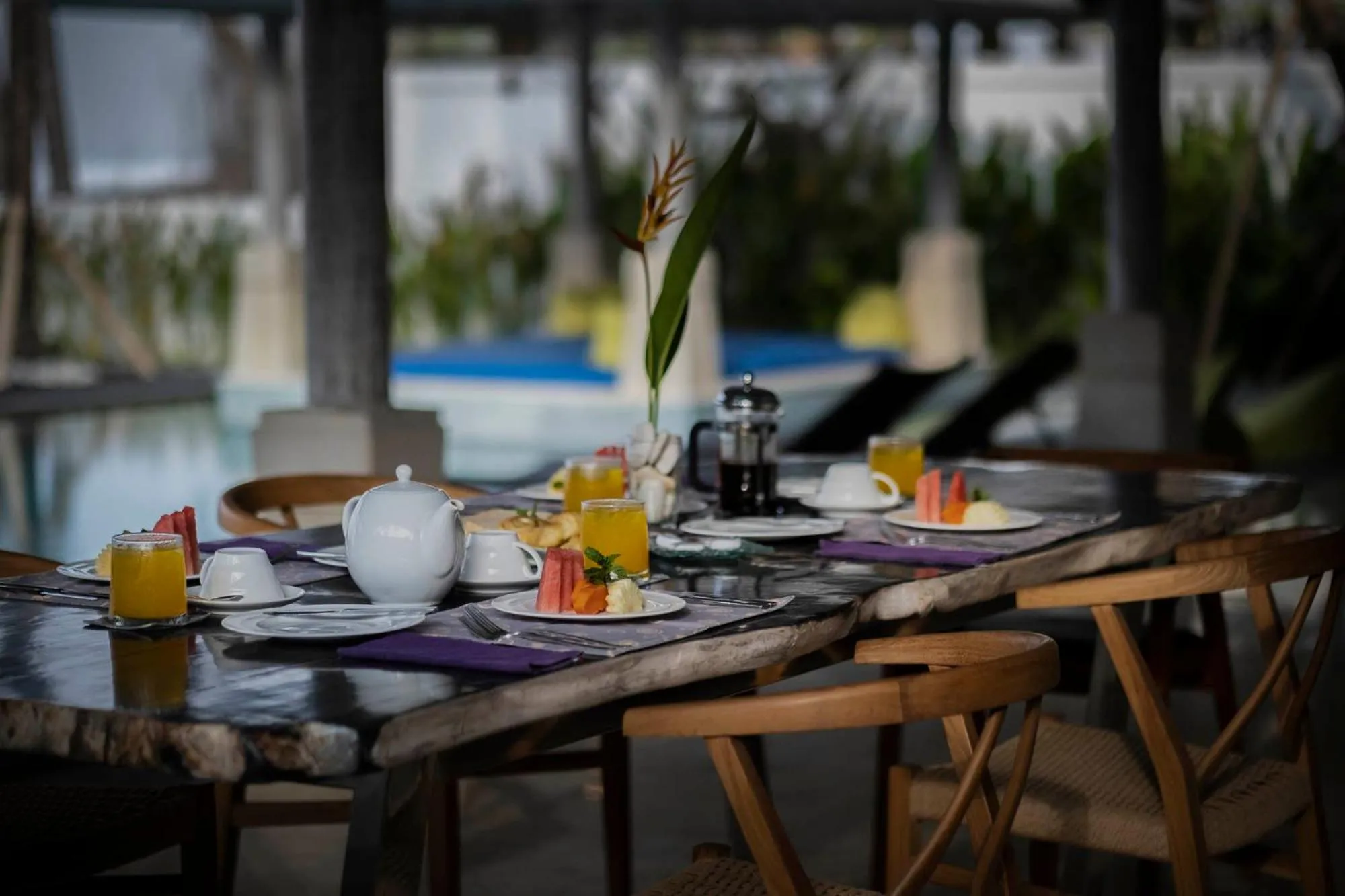 Food and drinks in Kutus Kutus Estuary Saba Beach