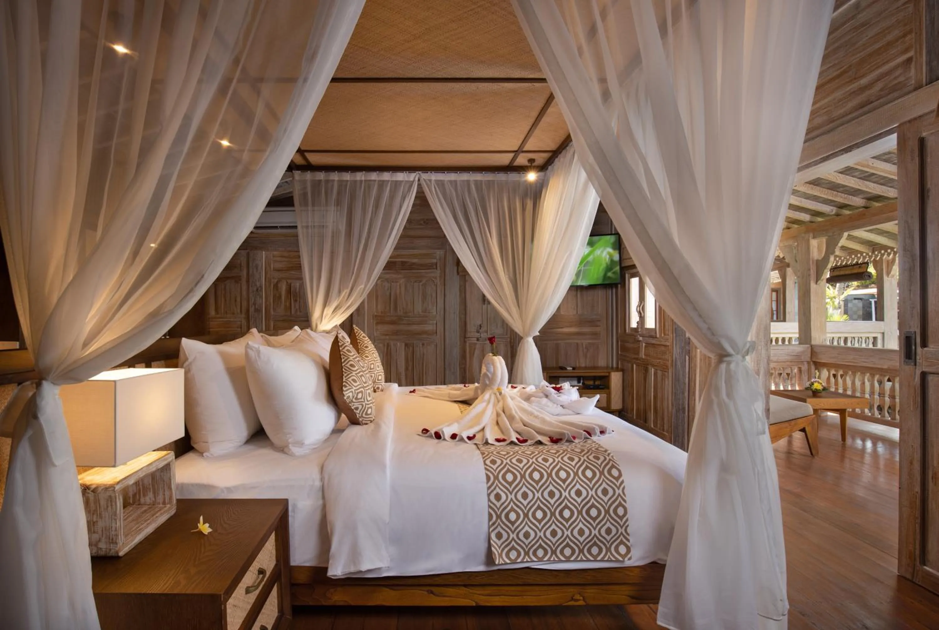 Bed in Kutus Kutus Estuary Saba Beach