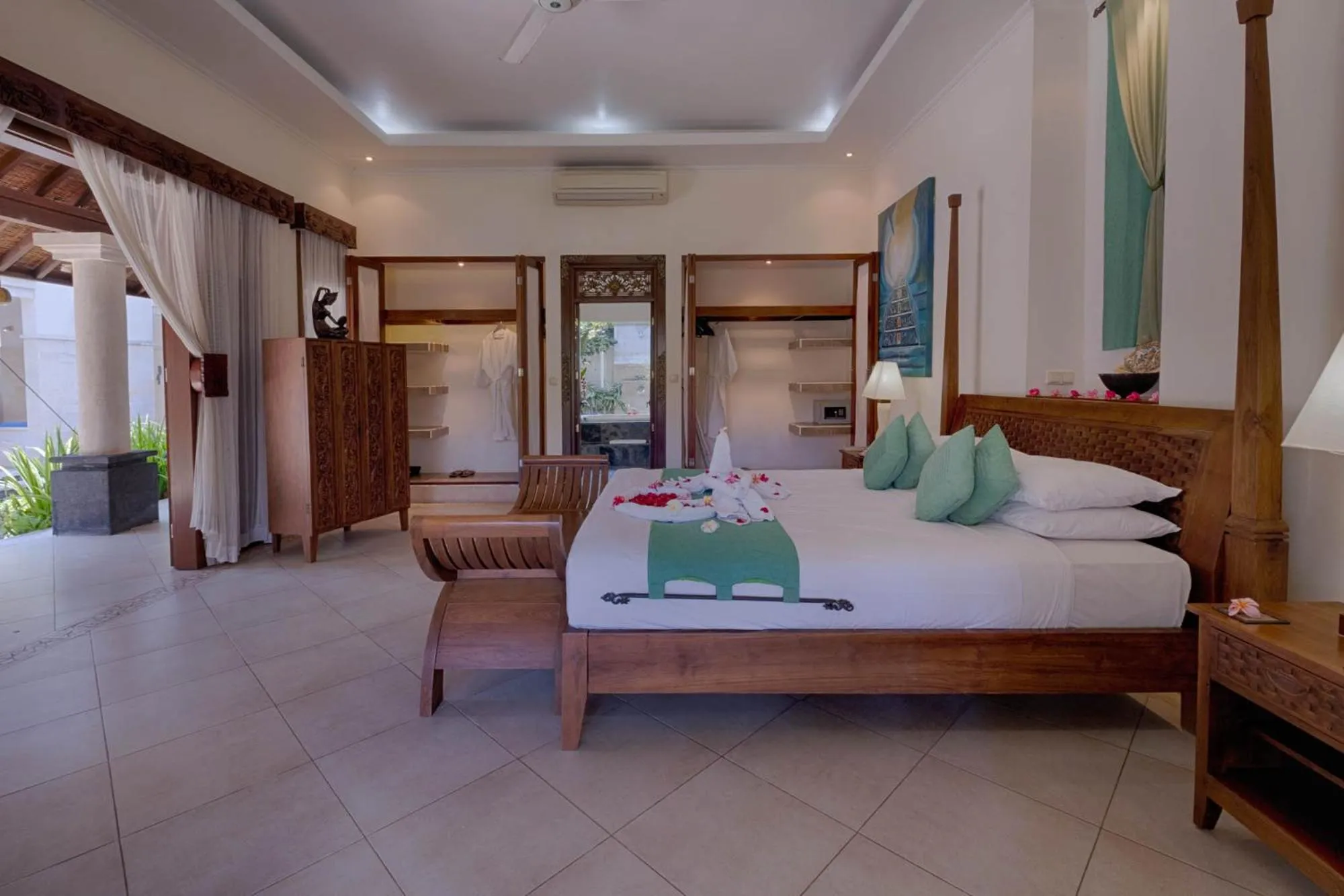 Bed in Kutus Kutus Estuary Saba Beach