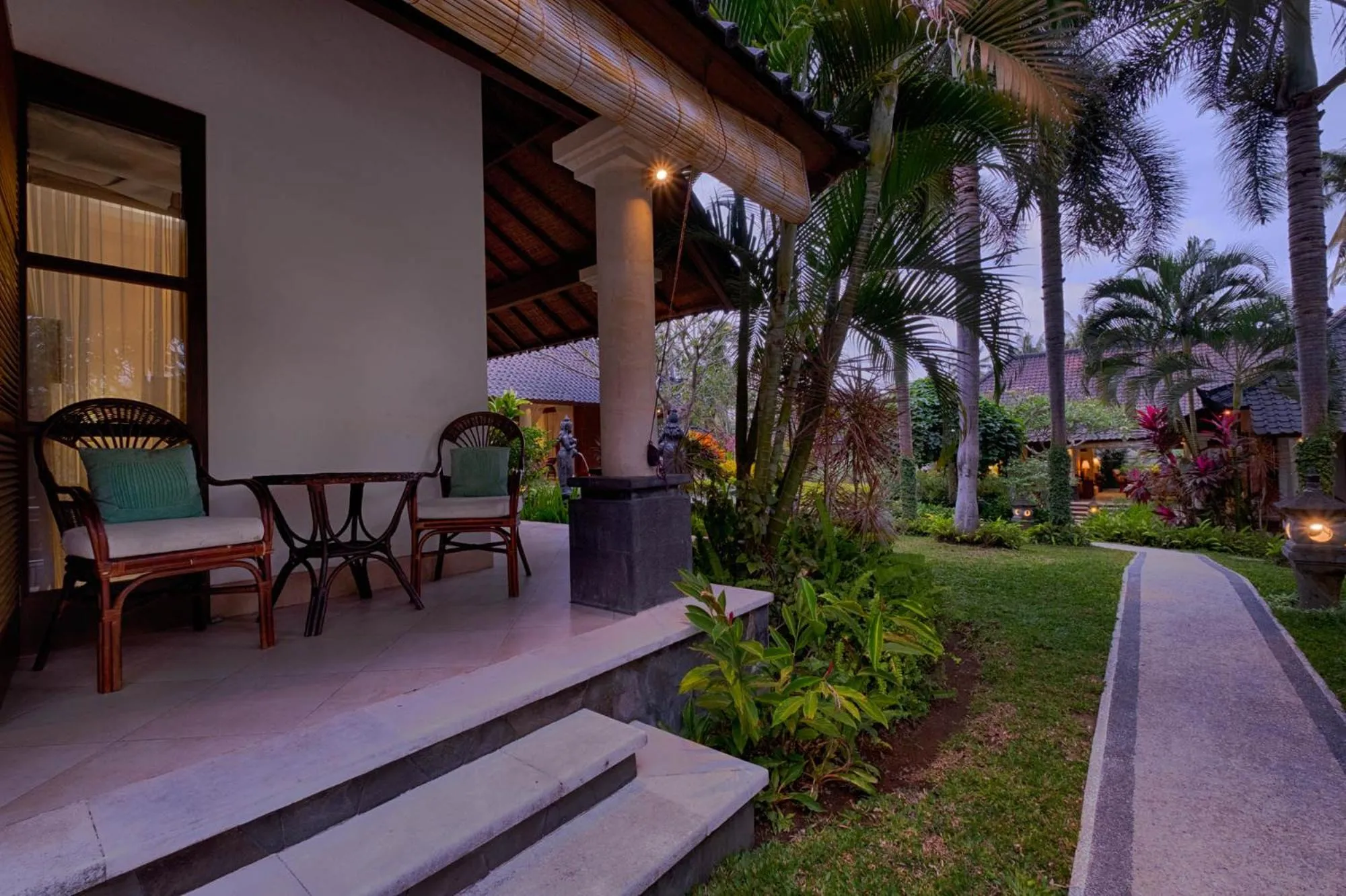 Garden view in Kutus Kutus Estuary Saba Beach