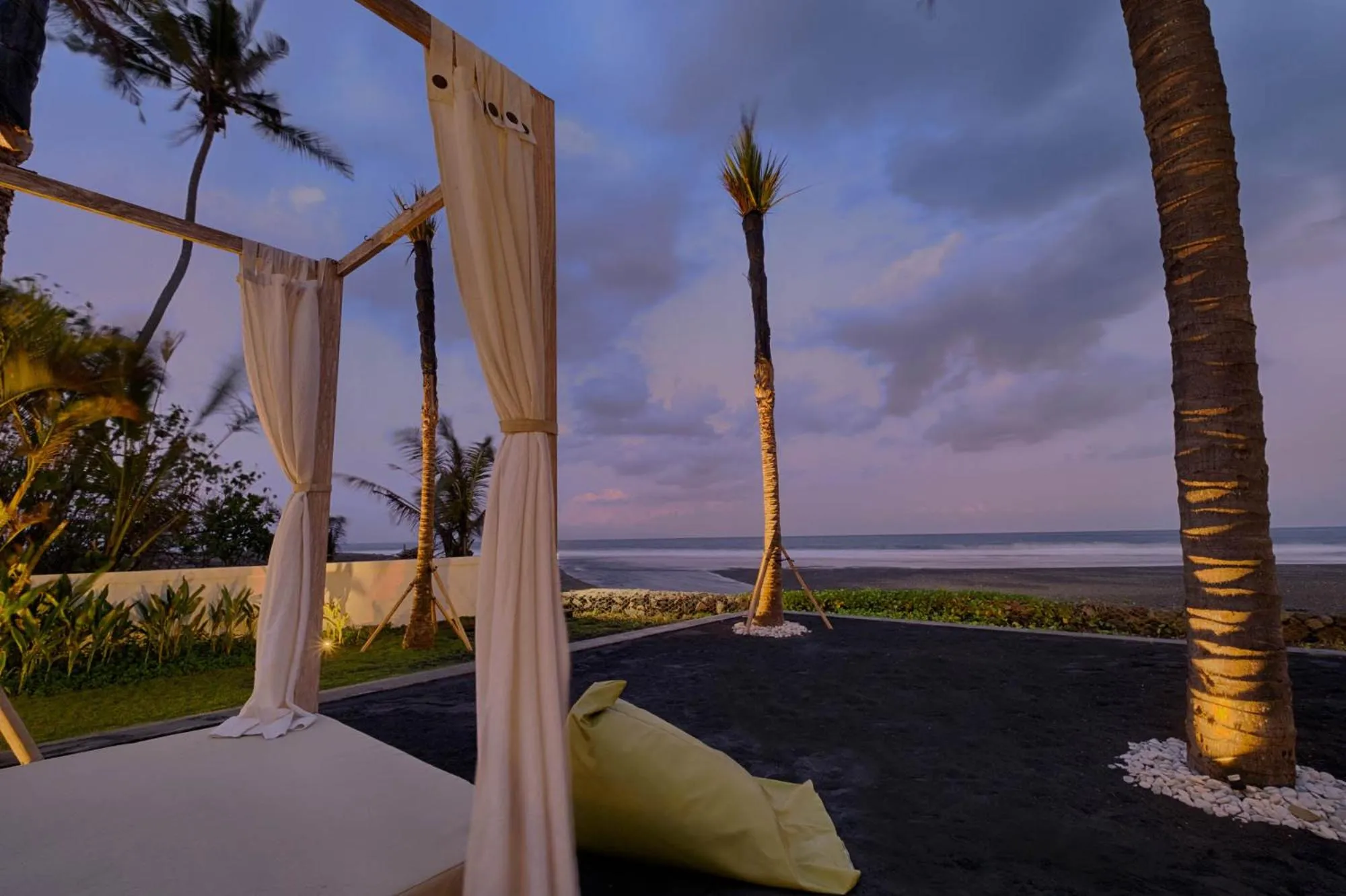 Natural landscape in Kutus Kutus Estuary Saba Beach