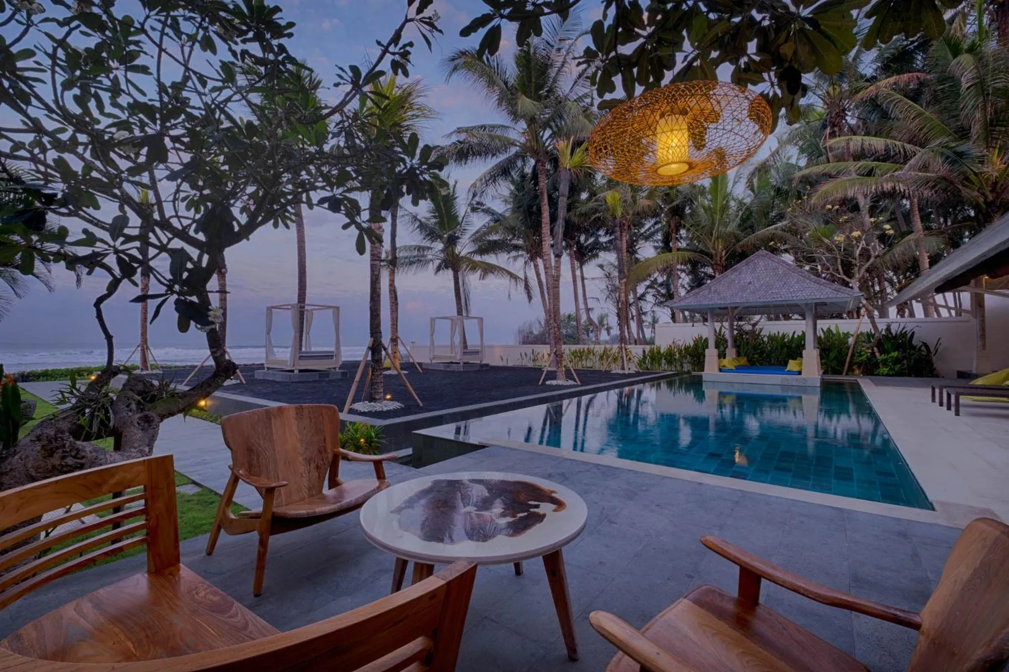 Natural landscape in Kutus Kutus Estuary Saba Beach