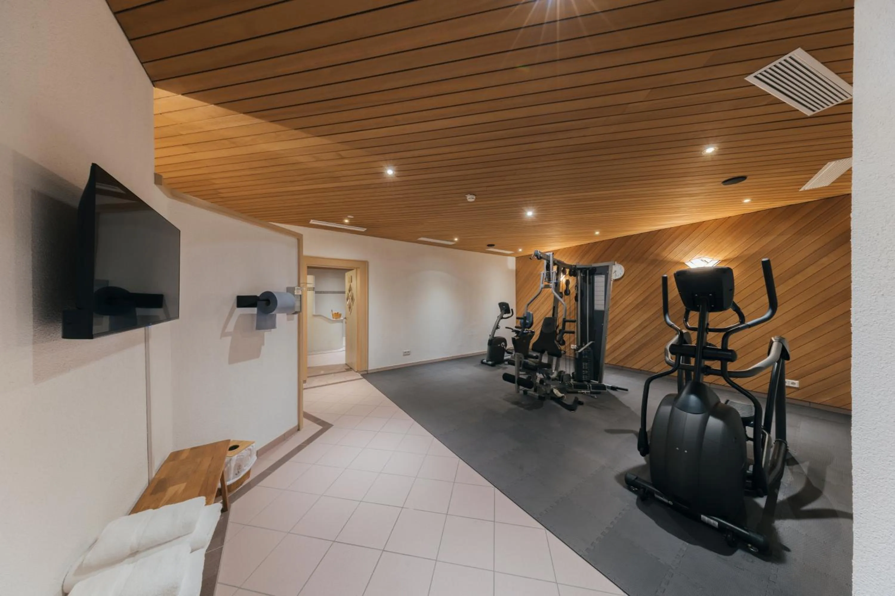 Fitness centre/facilities in Hotel Bären