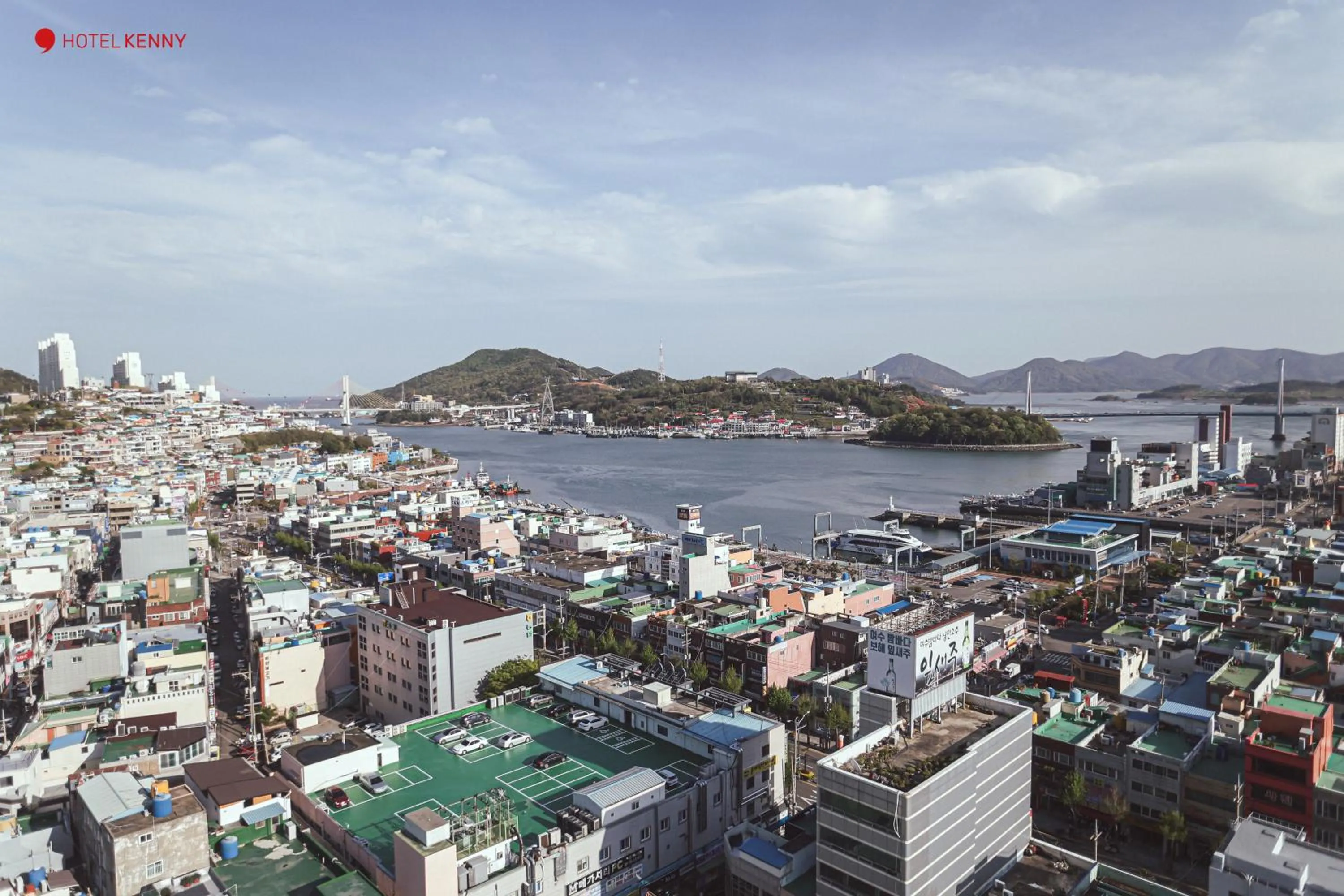 Sea view in Hotel Kenny Yeosu