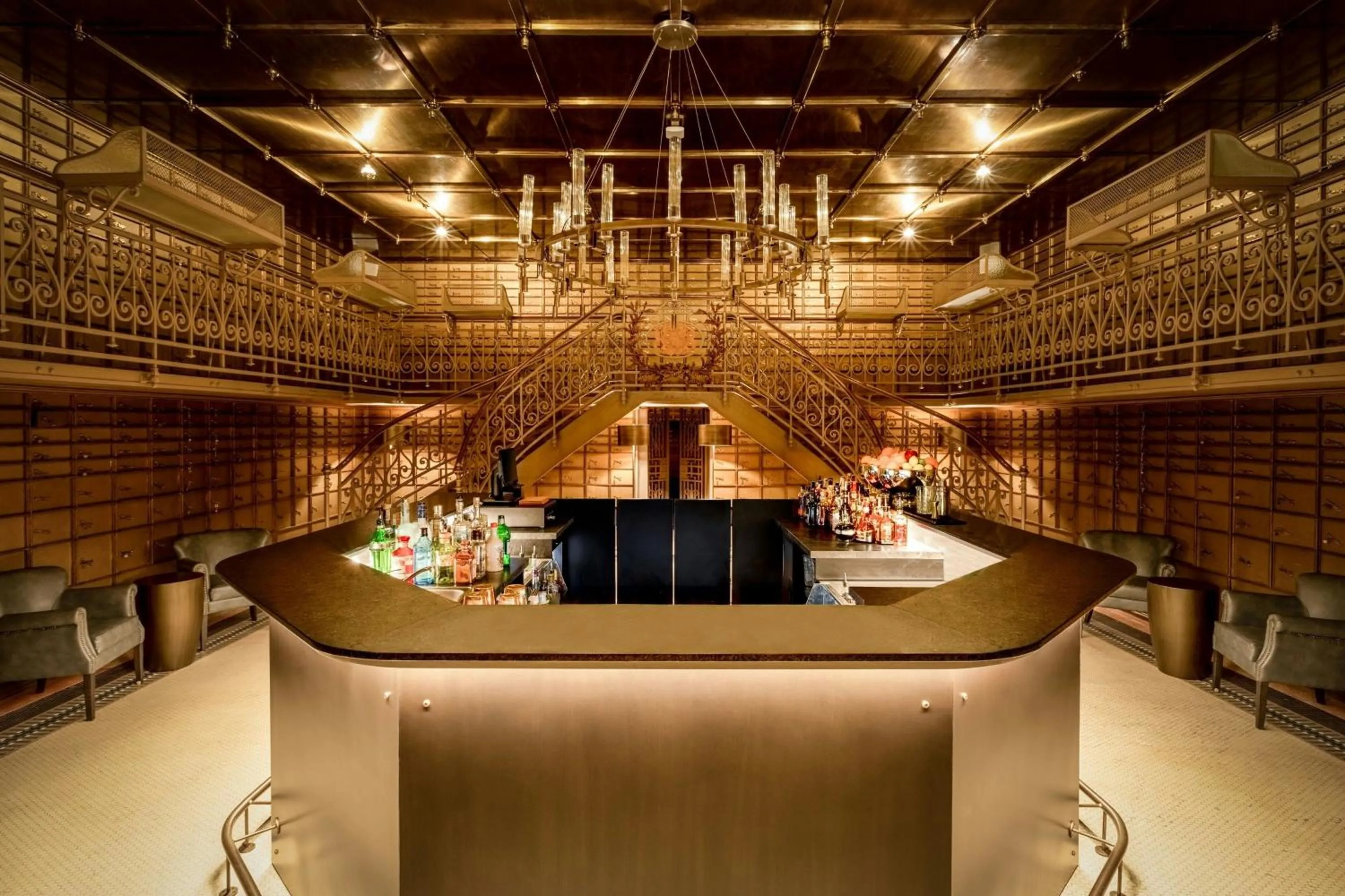 Lounge or bar in The Marmorosch Bucharest, Autograph Collection