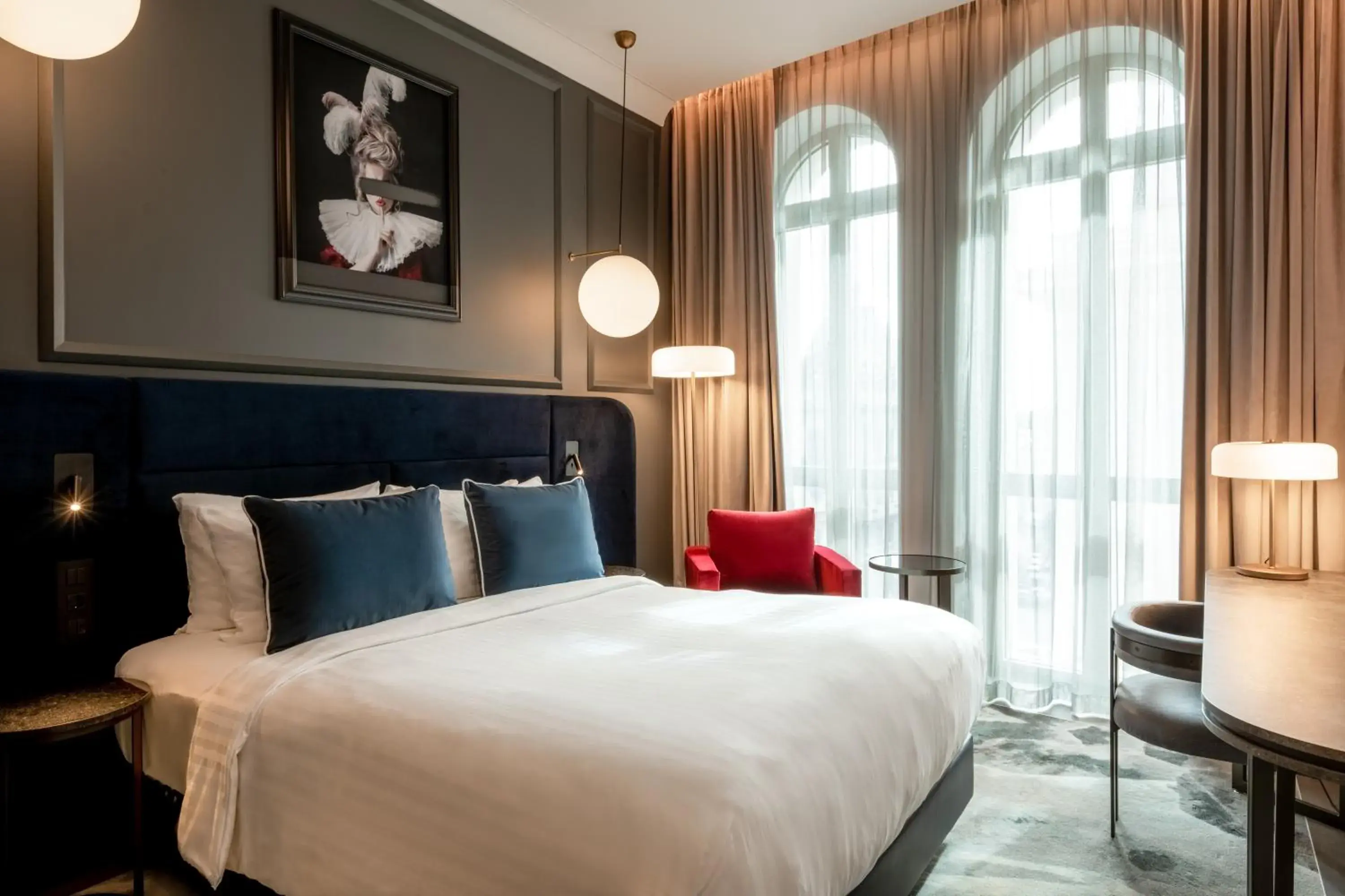 Silver, Guest Room with 1 King in The Marmorosch Bucharest, Autograph Collection Silver, Guest Room with 1 King in The Marmorosch Bucharest, Autograph Collection