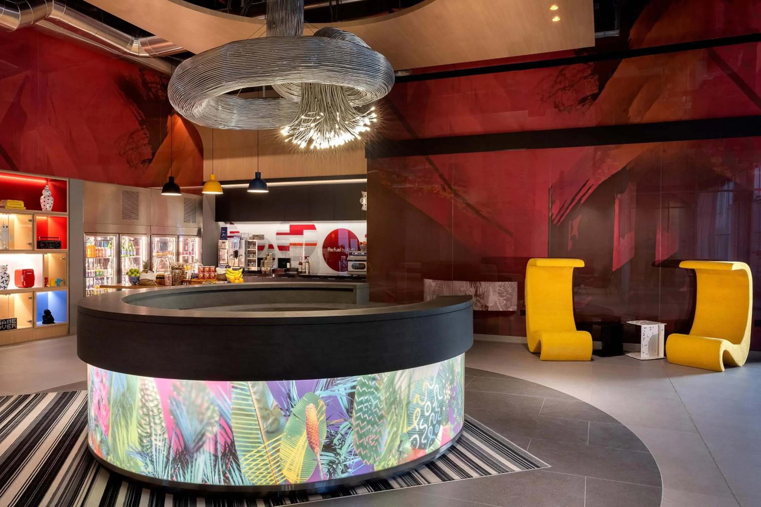 Lobby or reception in Aloft Al Mina, Dubai Jumeirah