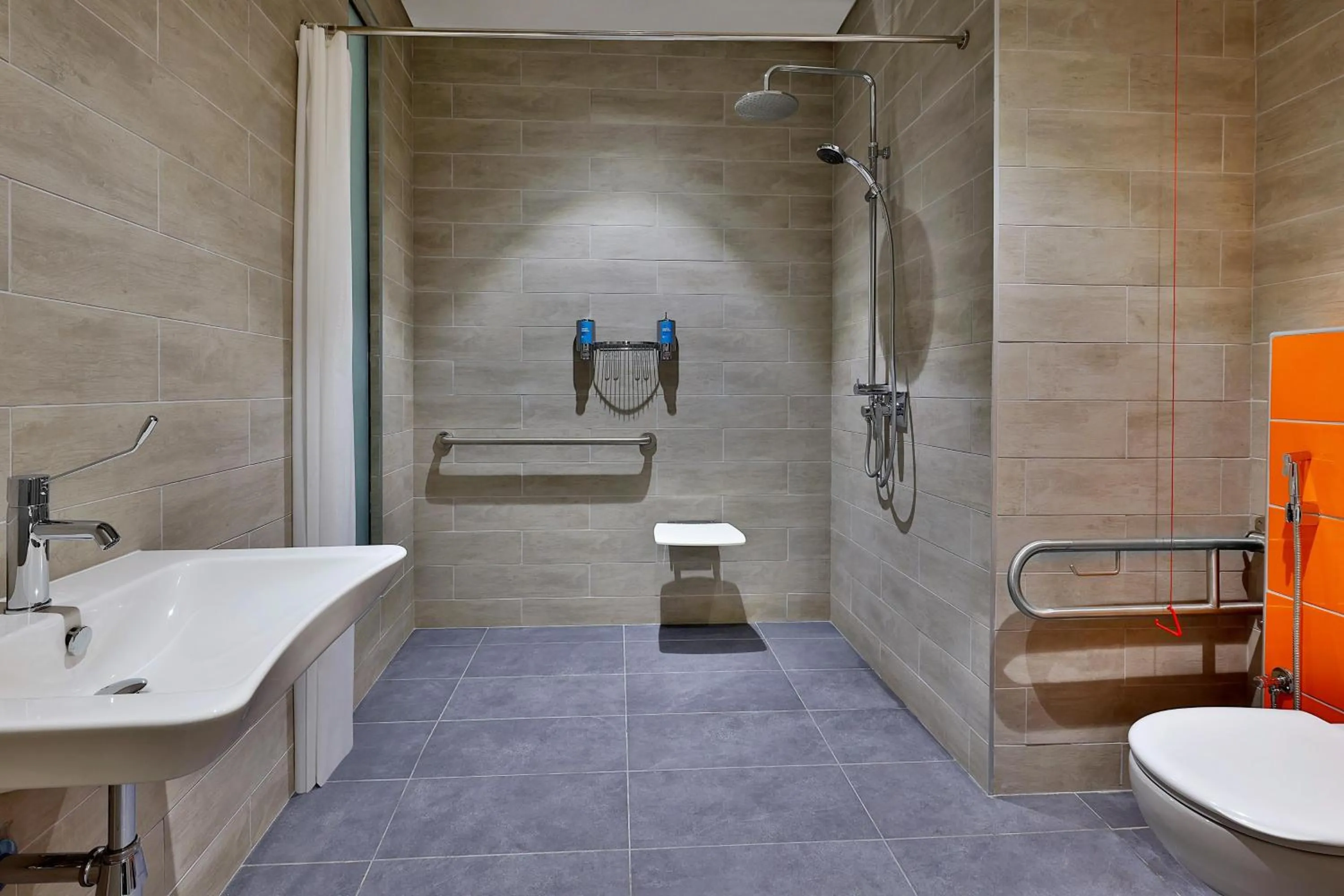 Bathroom in Aloft Al Mina, Dubai Jumeirah