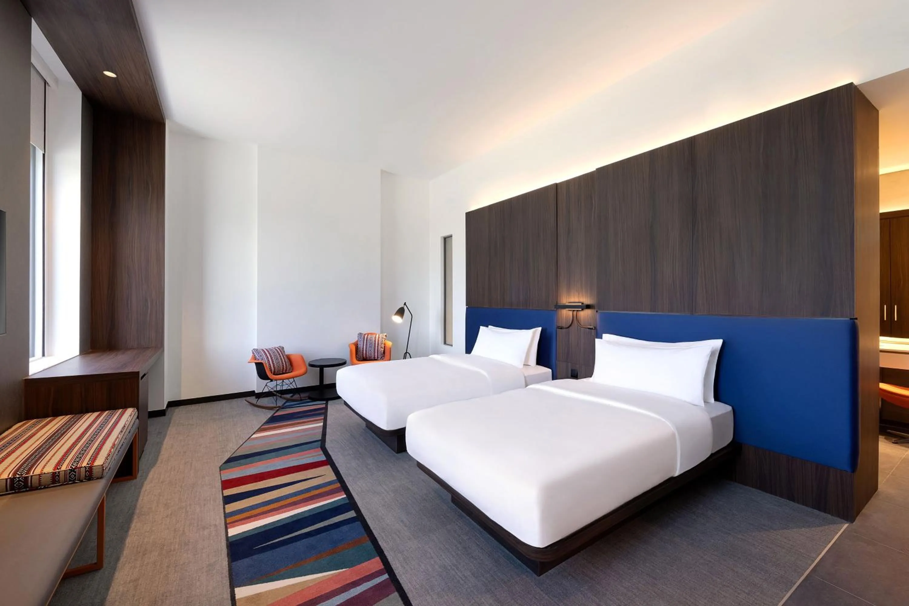 Bedroom, Bed in Aloft Al Mina, Dubai Jumeirah